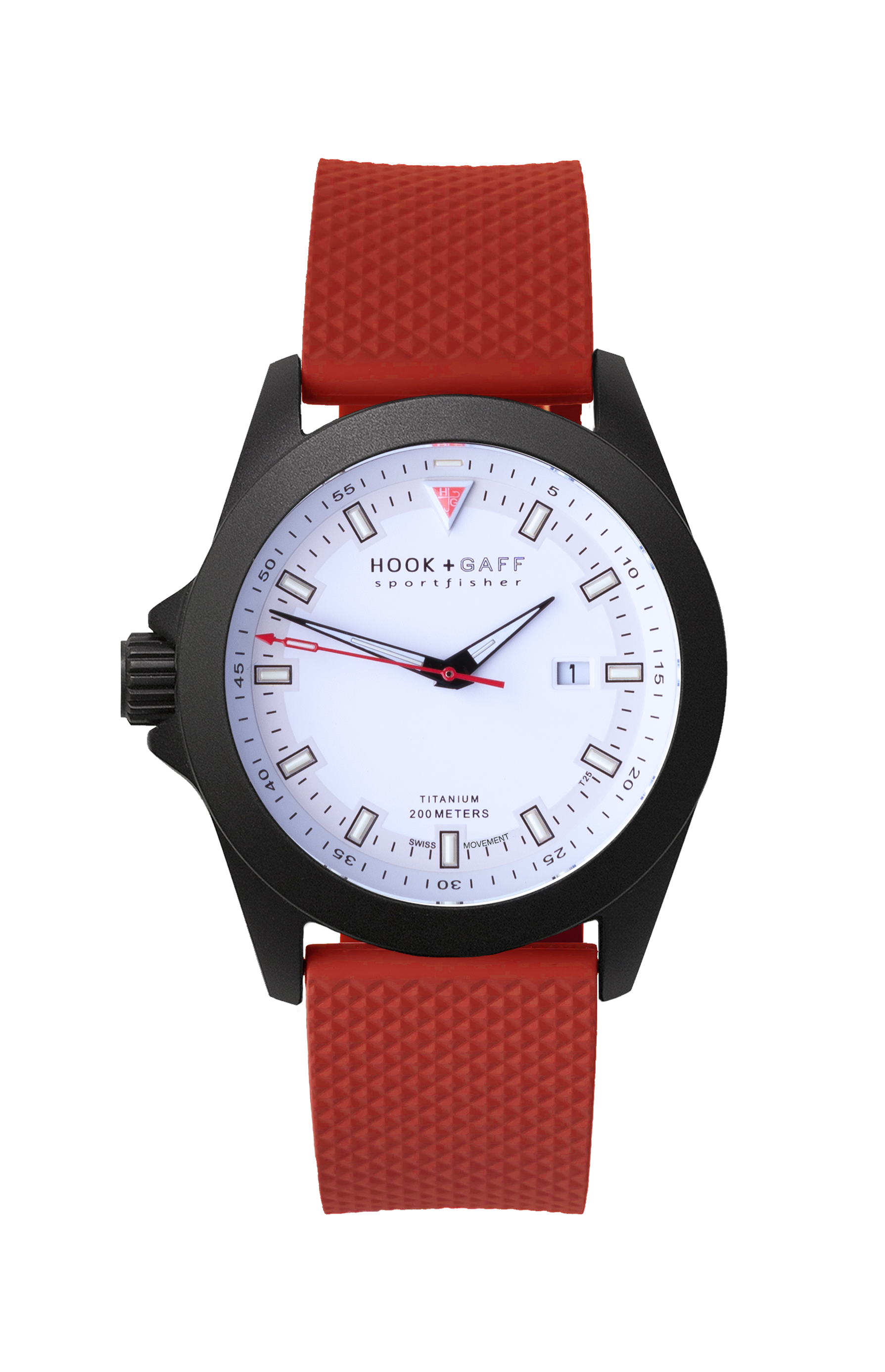Sportfisher Black - White Dial