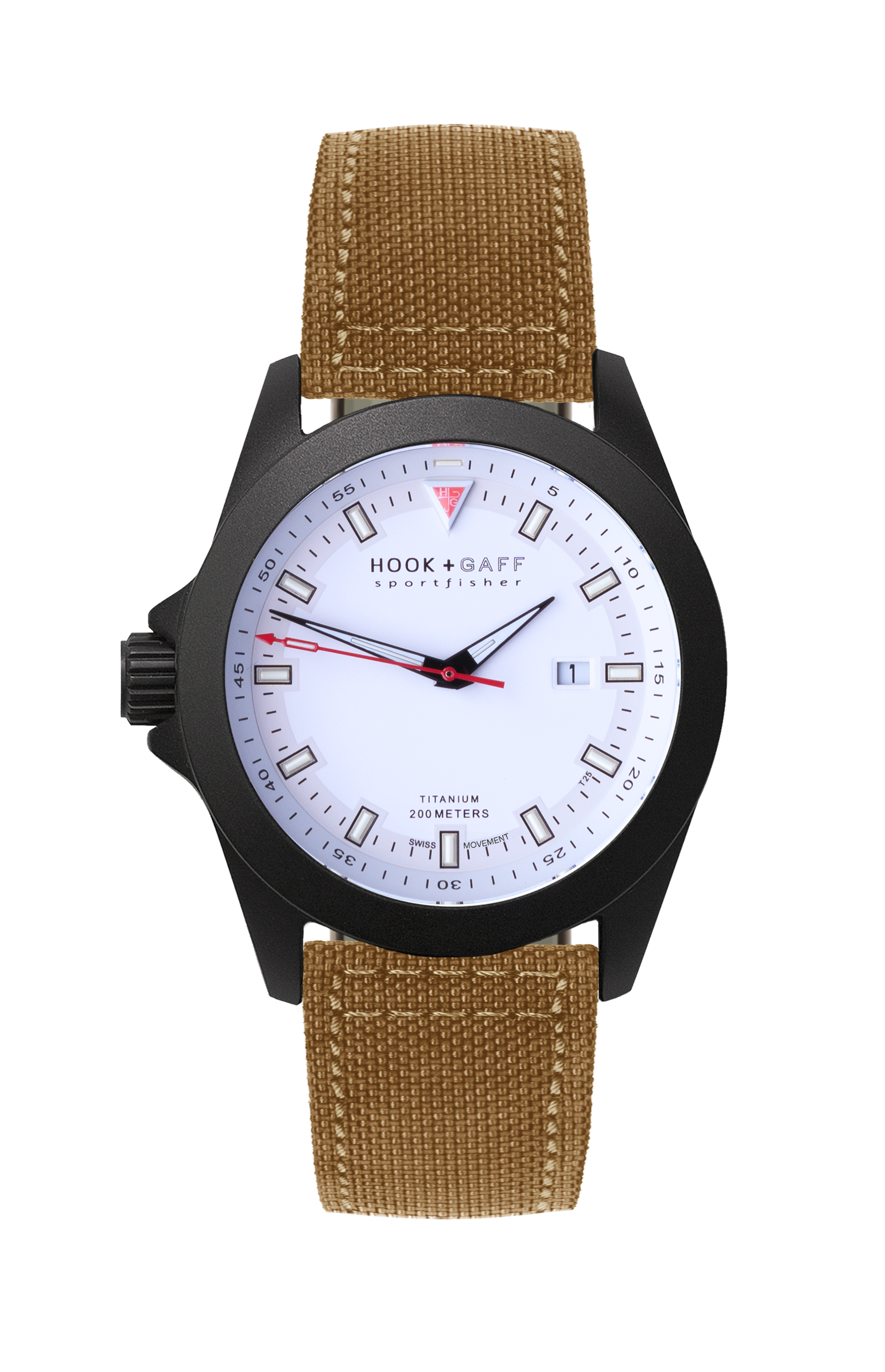 Sportfisher Black - White Dial