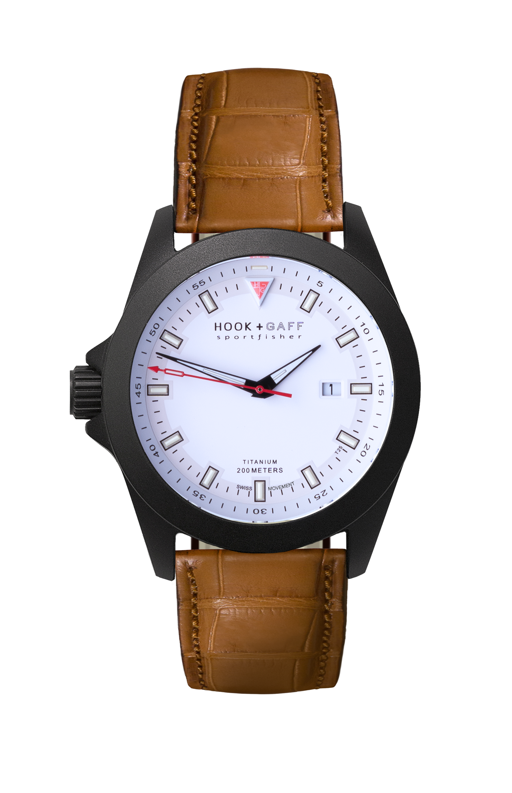 Sportfisher Black - White Dial
