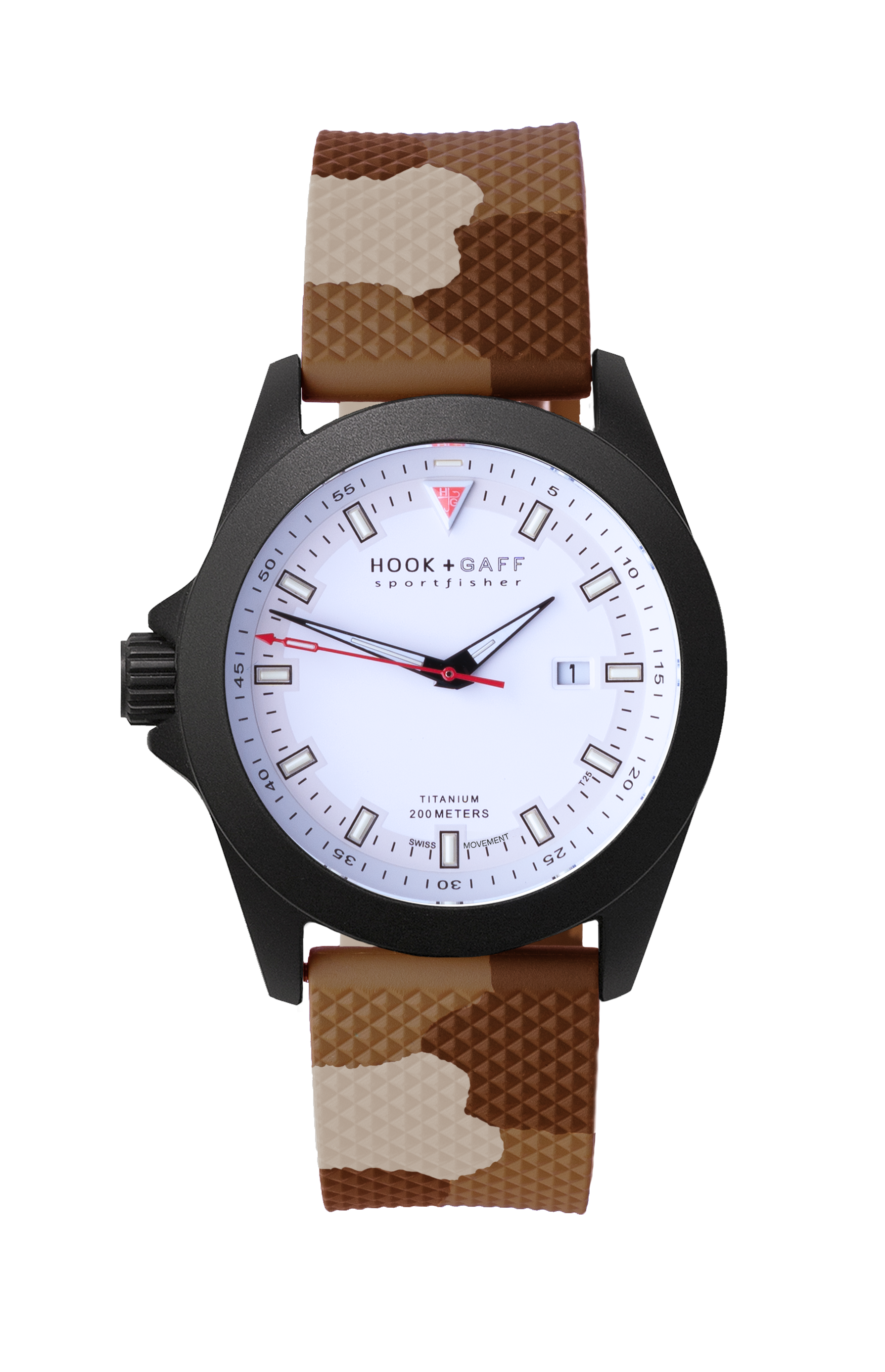 Sportfisher Black - White Dial