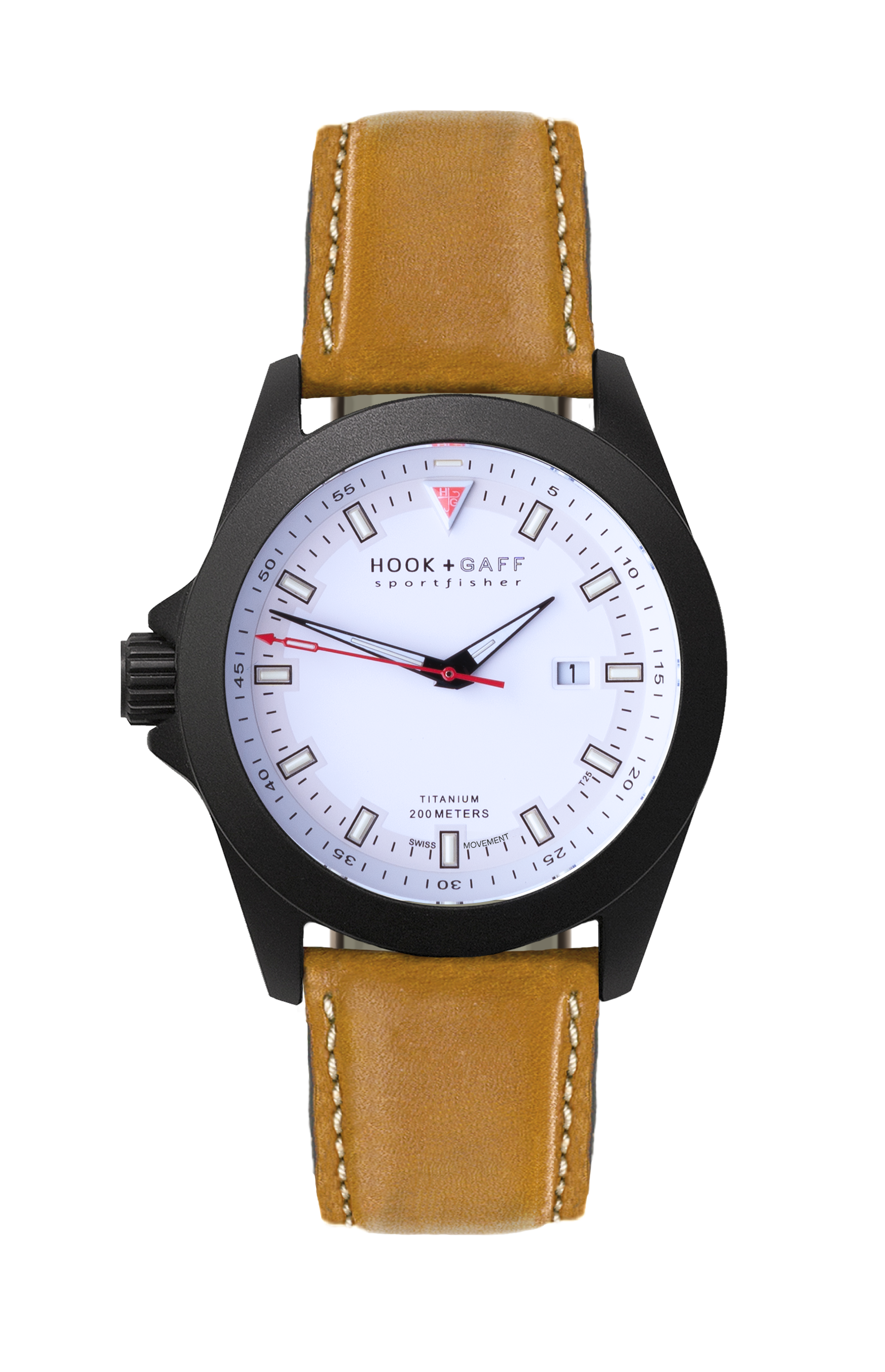 Sportfisher Black - White Dial