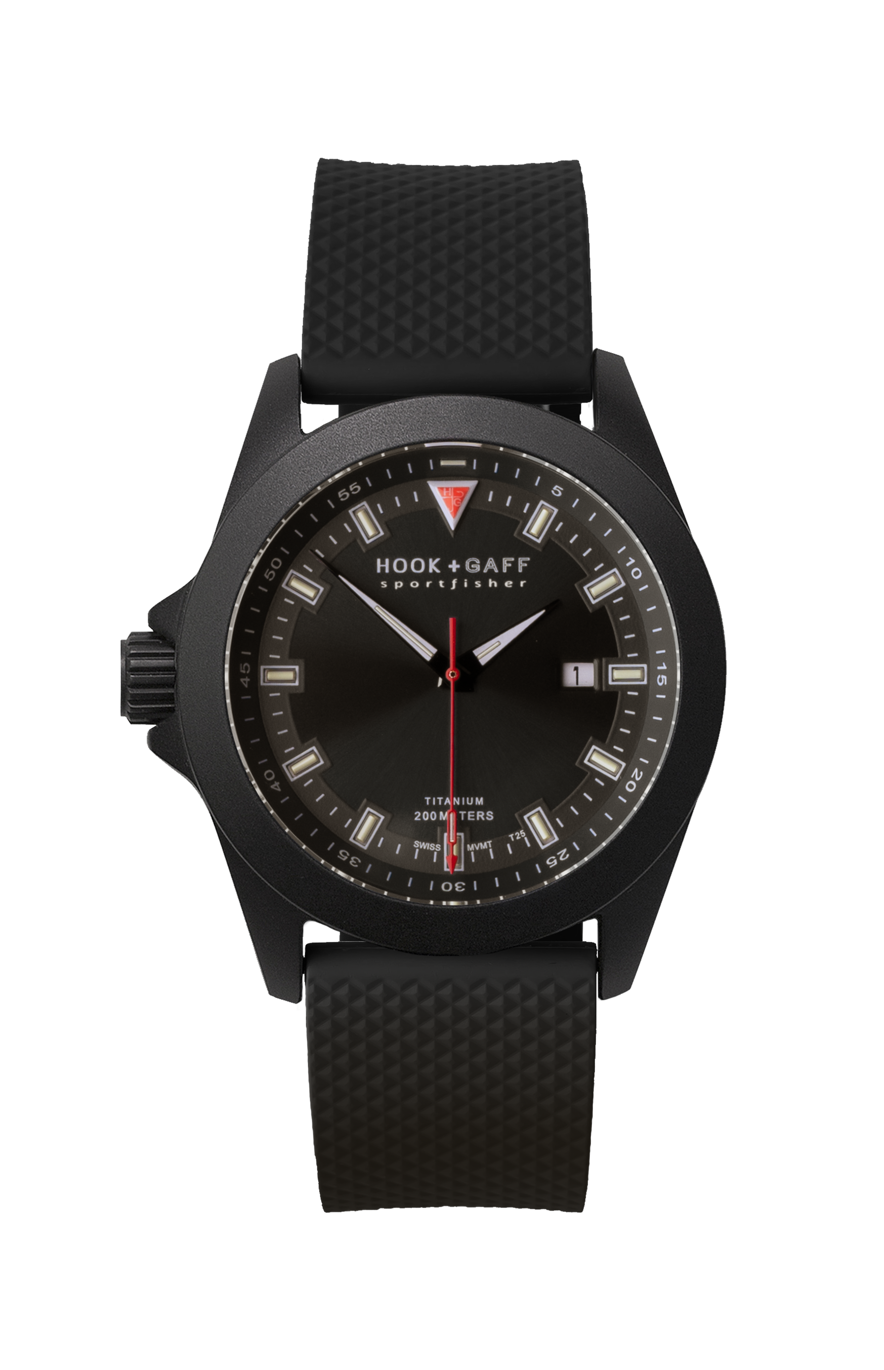Sportfisher Black - Black Dial
