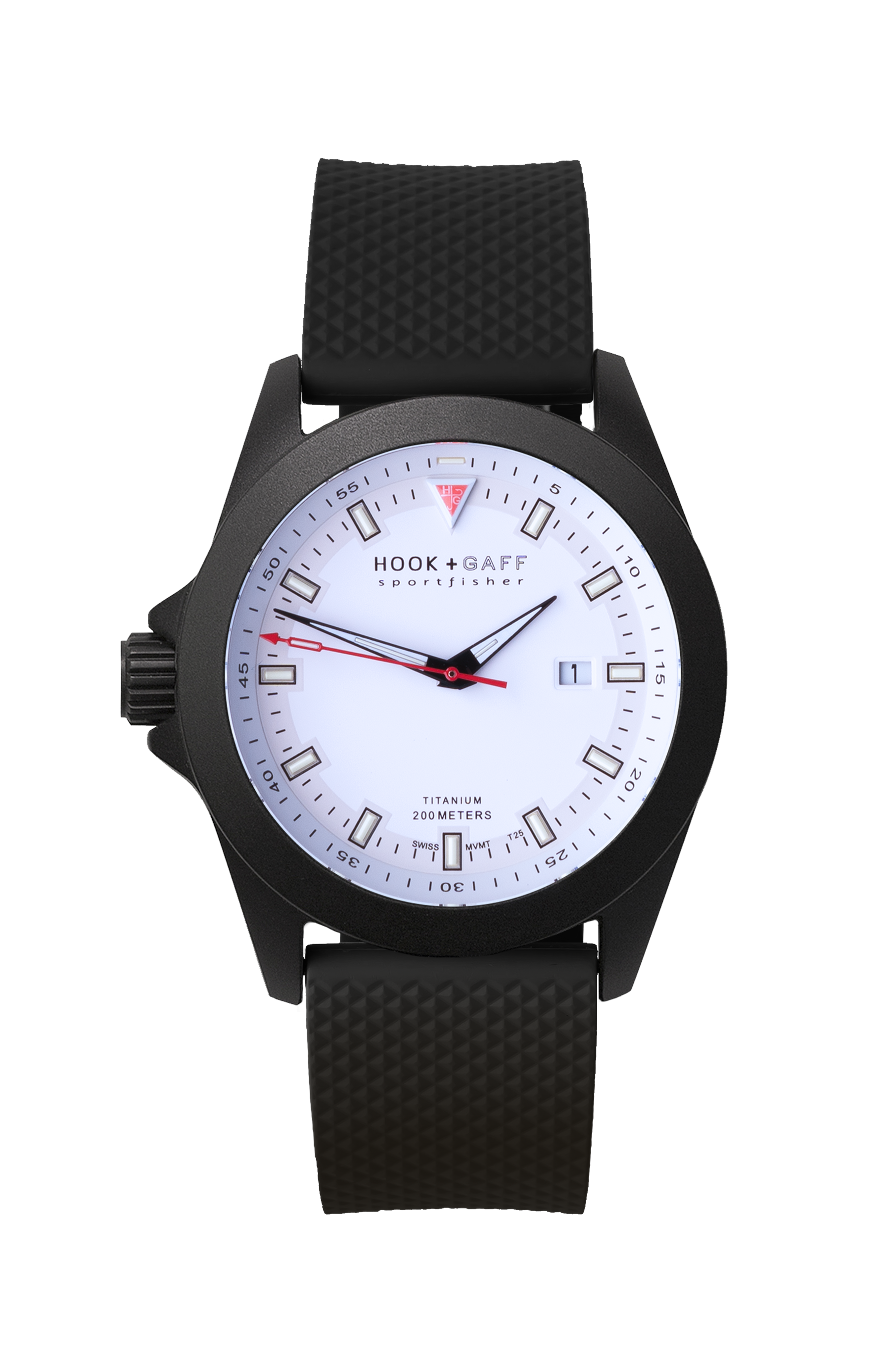 Sportfisher Black - White Dial