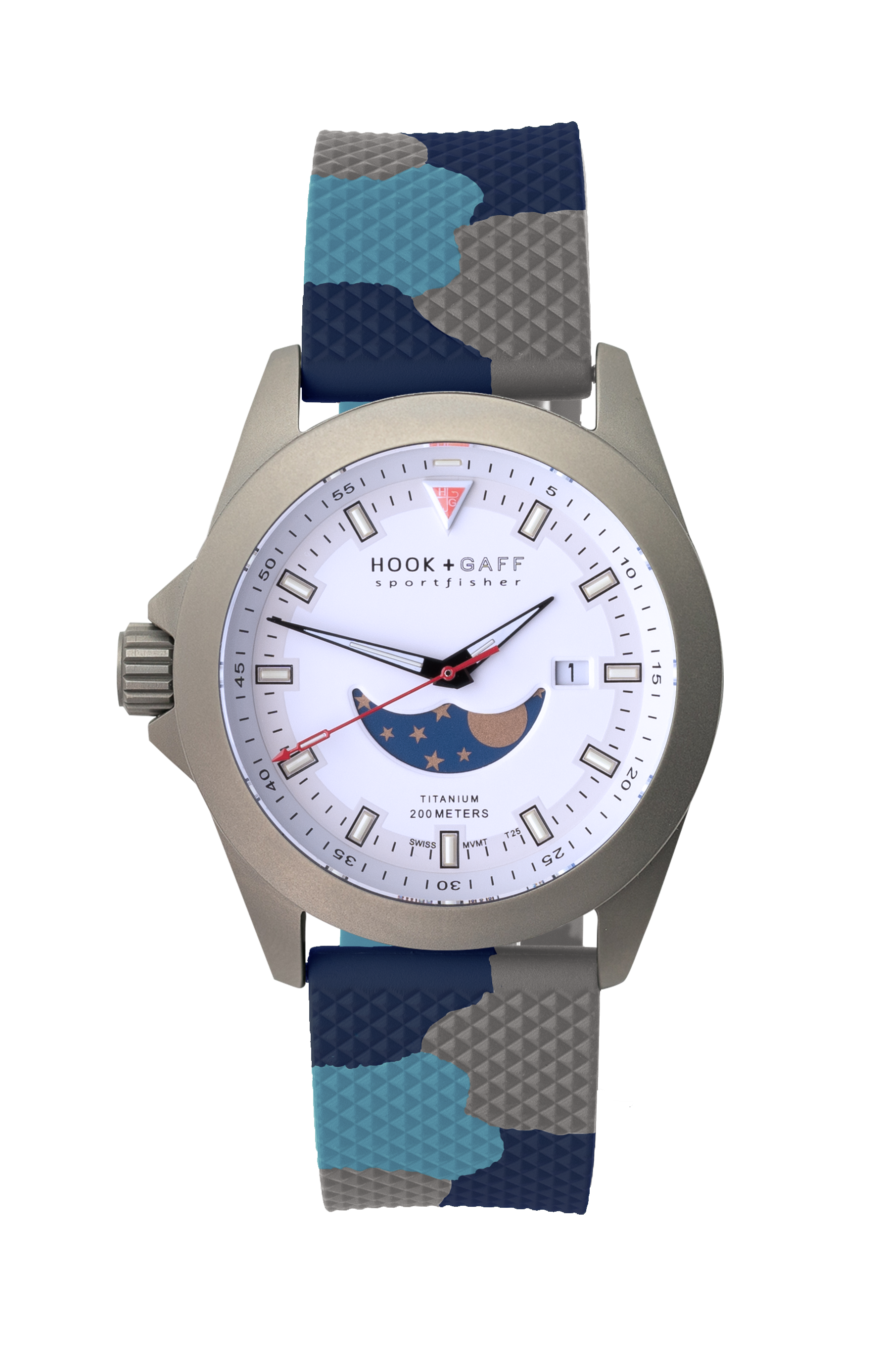 Sportfisher Moonphase - White Dial