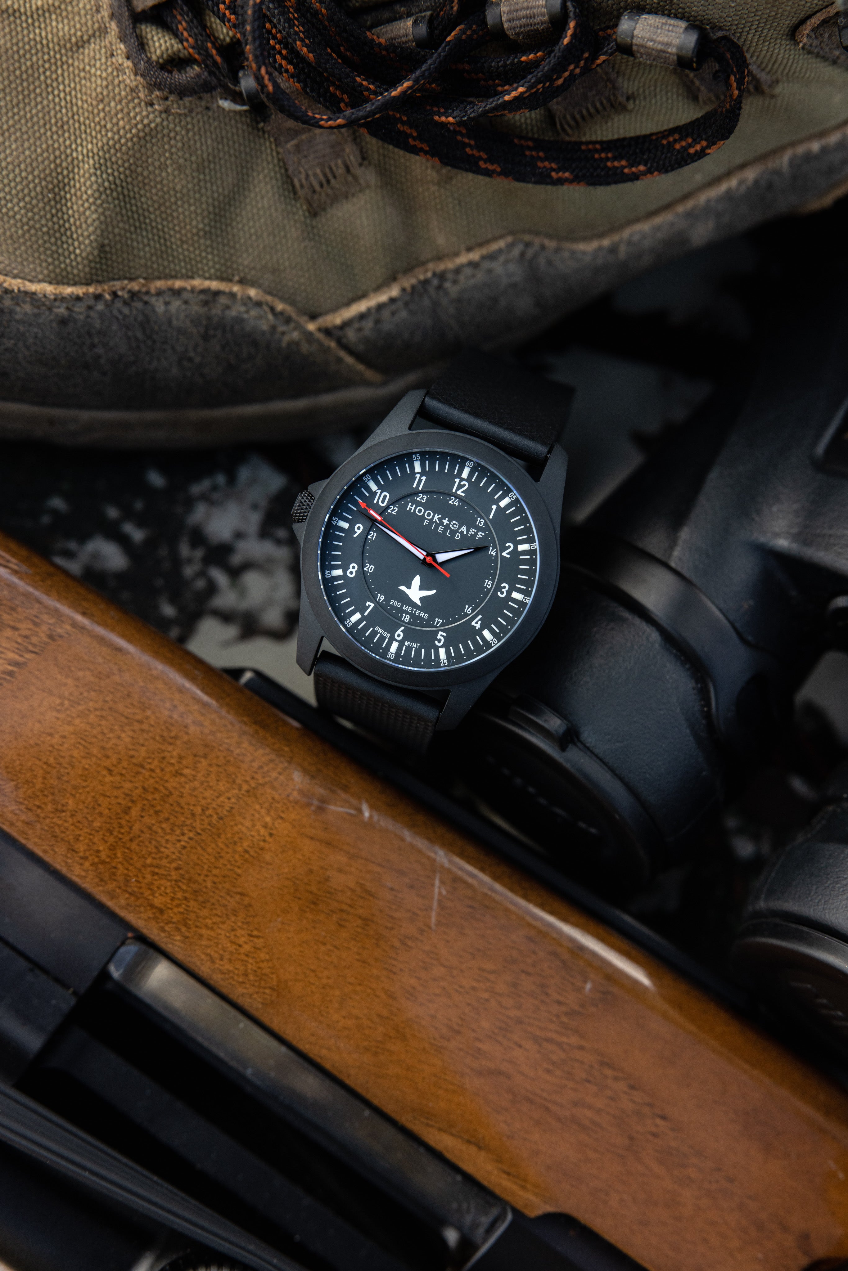 Field Watch Black PVD - Black Dial