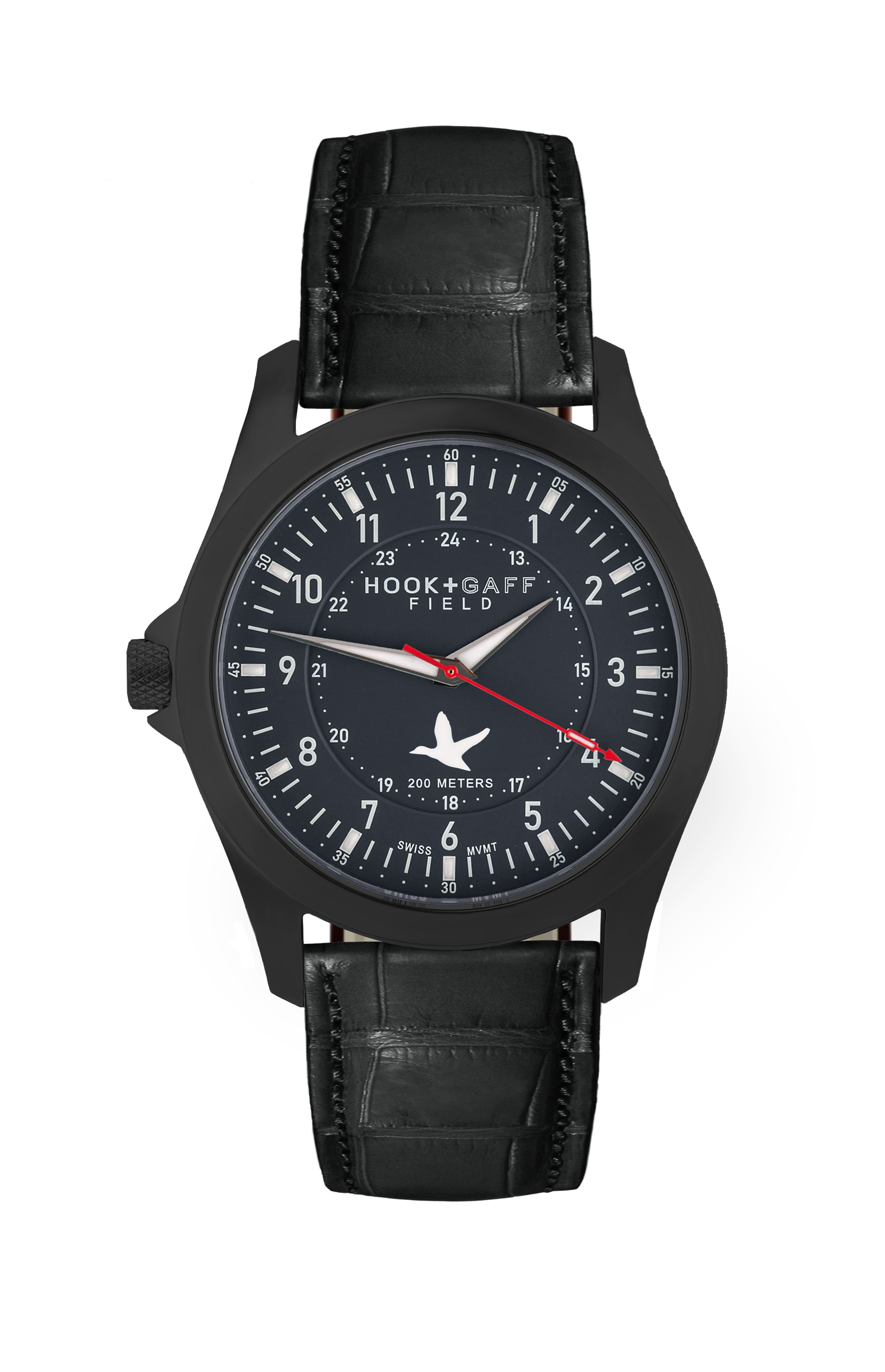 Field Watch Black PVD - Black Dial