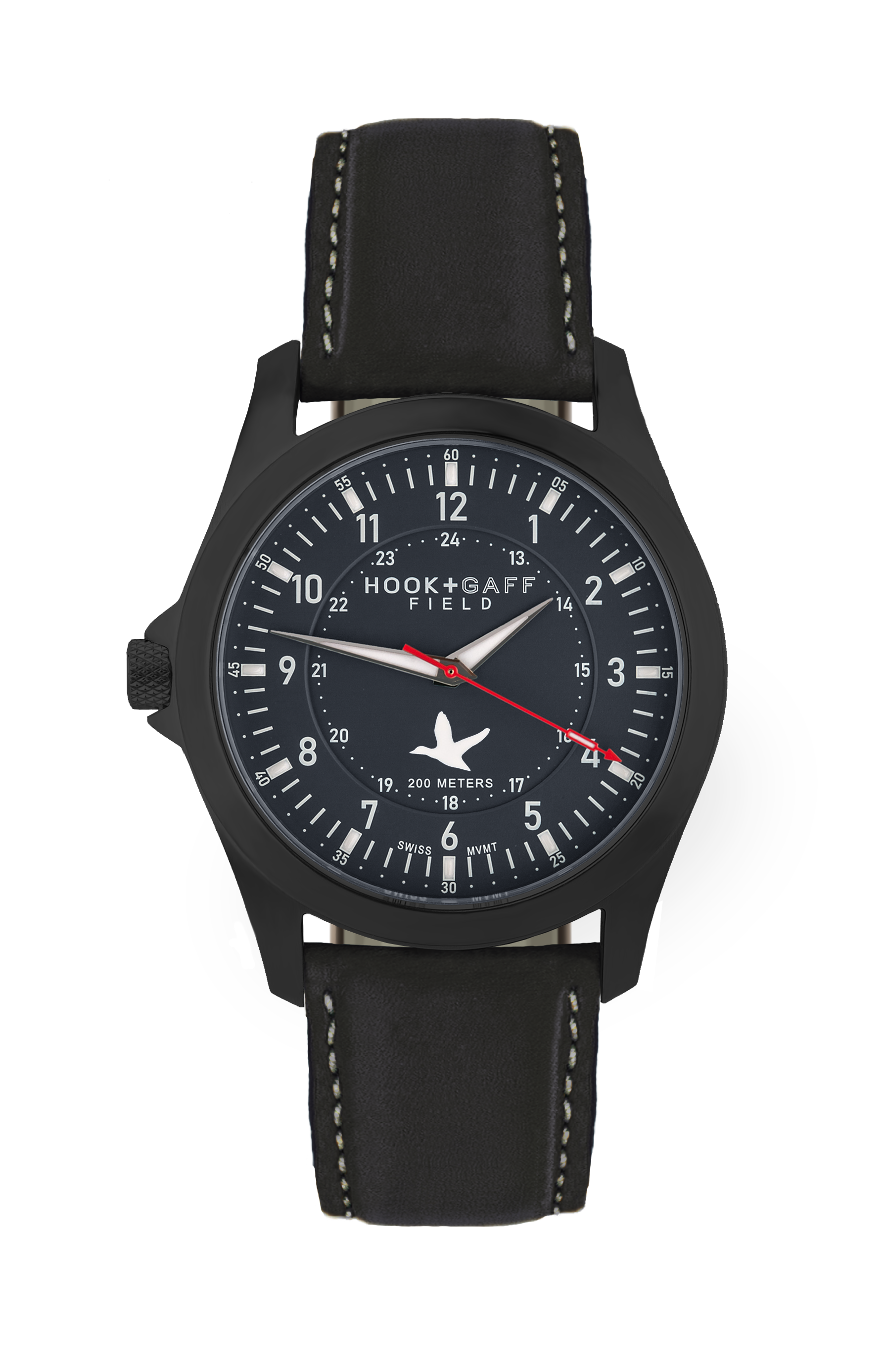 Field Watch Black PVD - Black Dial