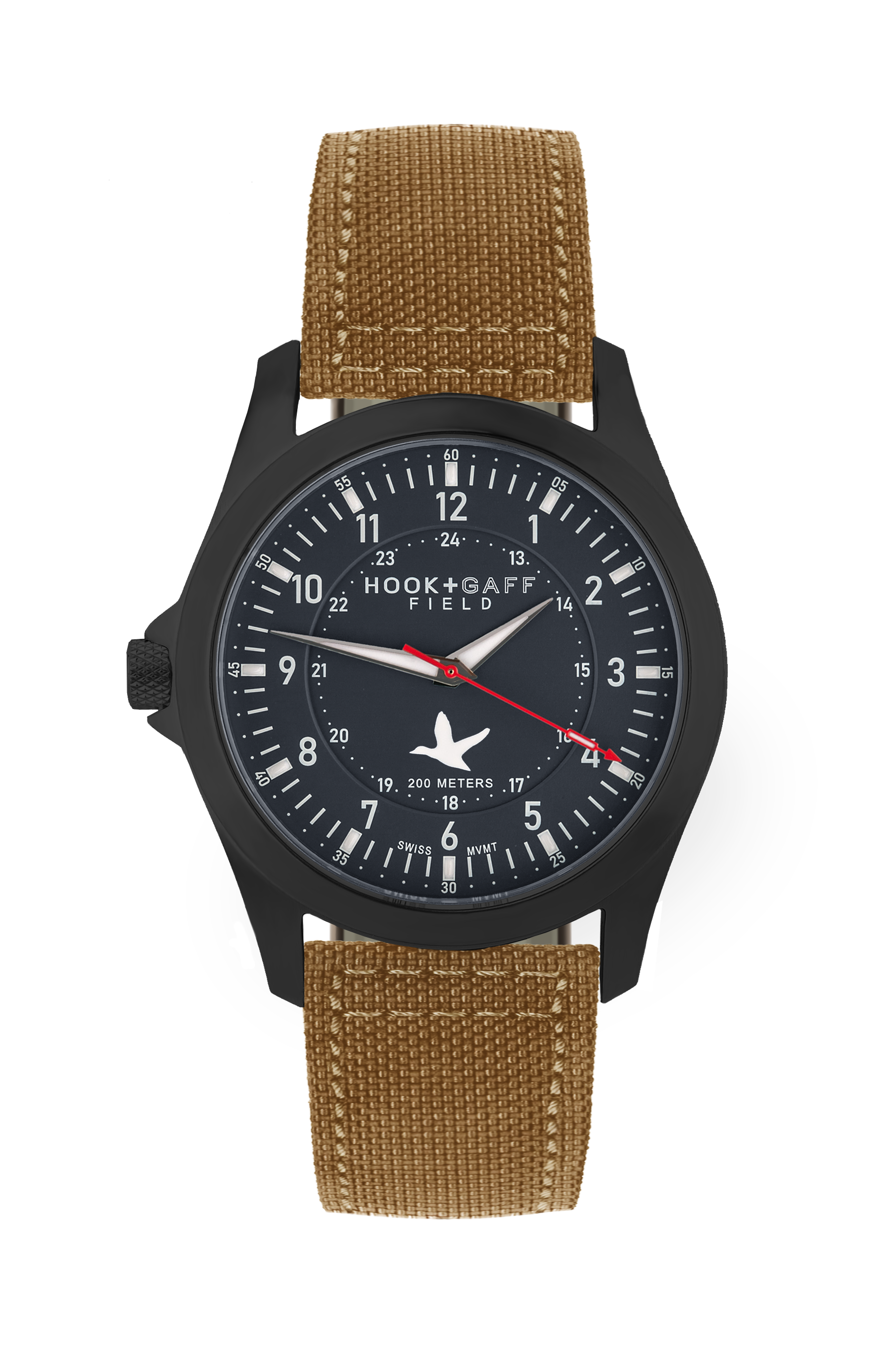 Field Watch Black PVD - Black Dial