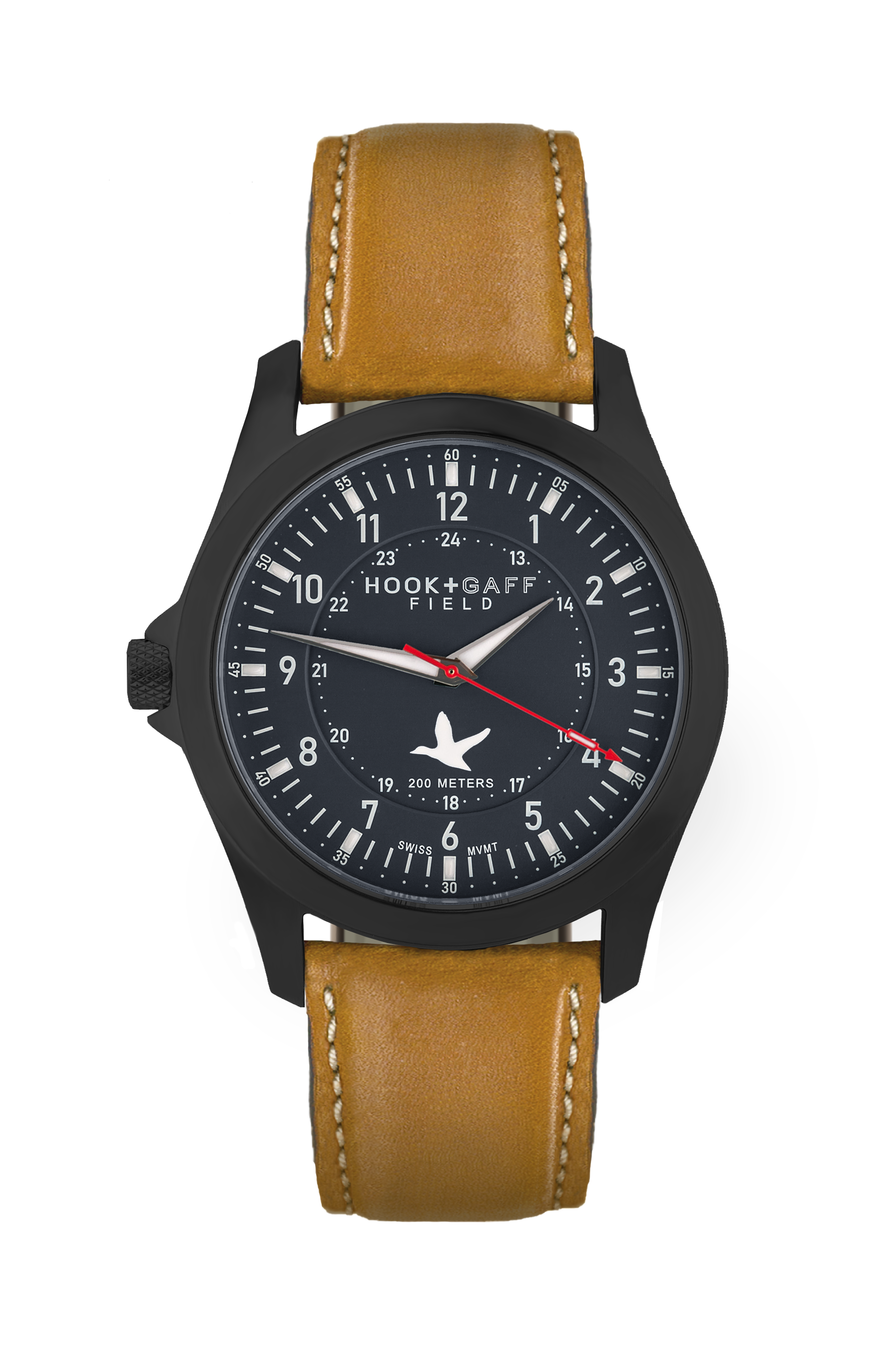 Field Watch Black PVD - Black Dial
