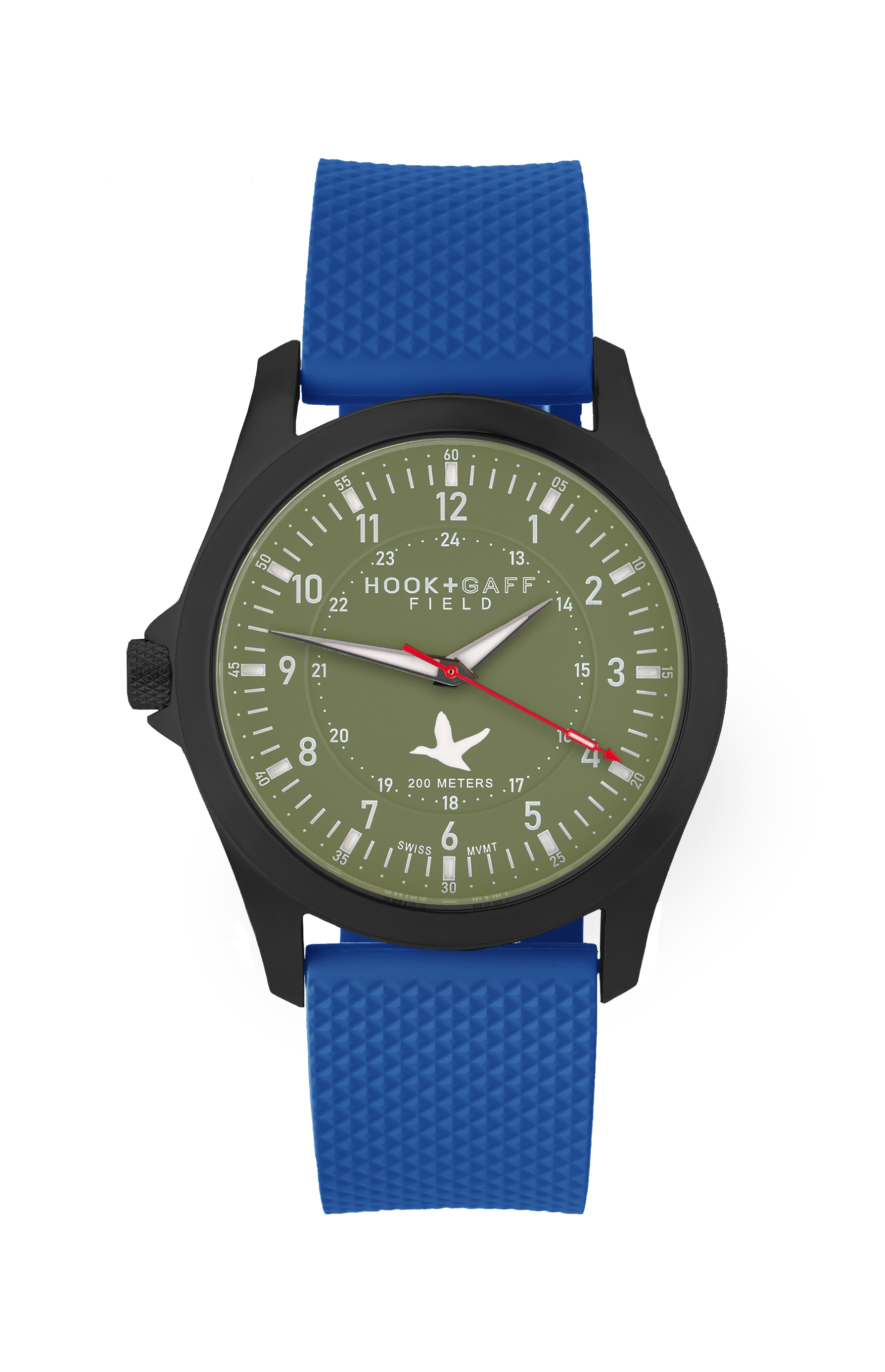 Field Watch Black PVD - Olive Dial