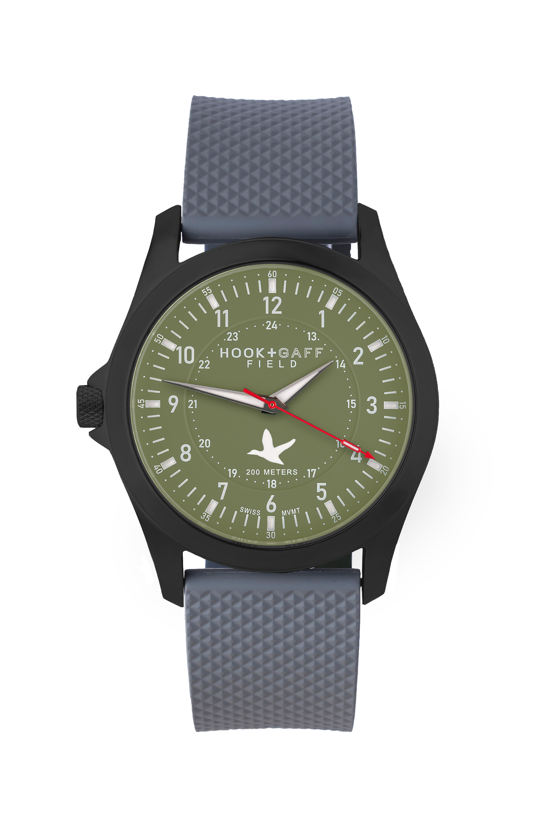 Field Watch Black PVD - Olive Dial