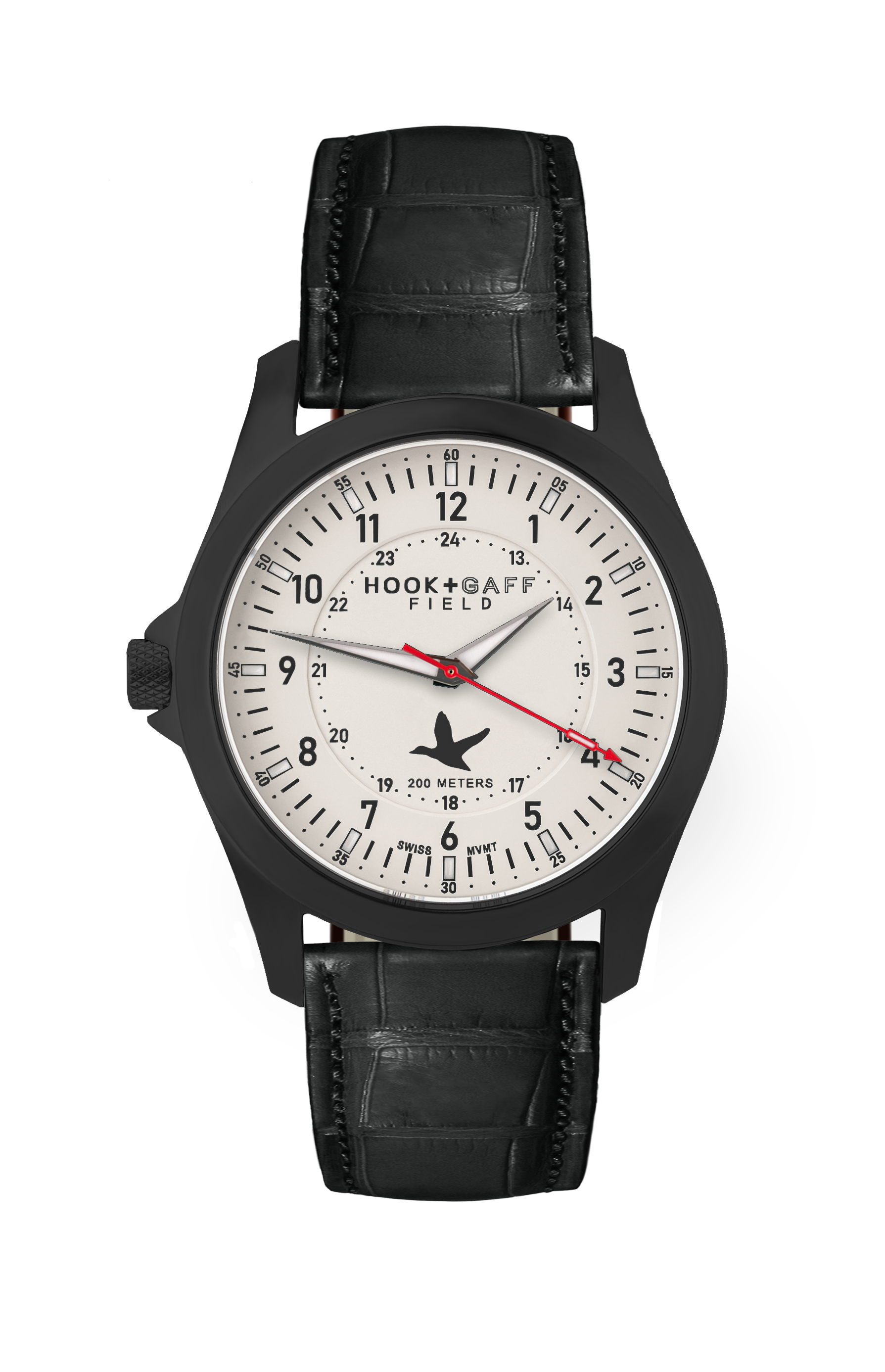 Field Watch Black PVD - White Dial