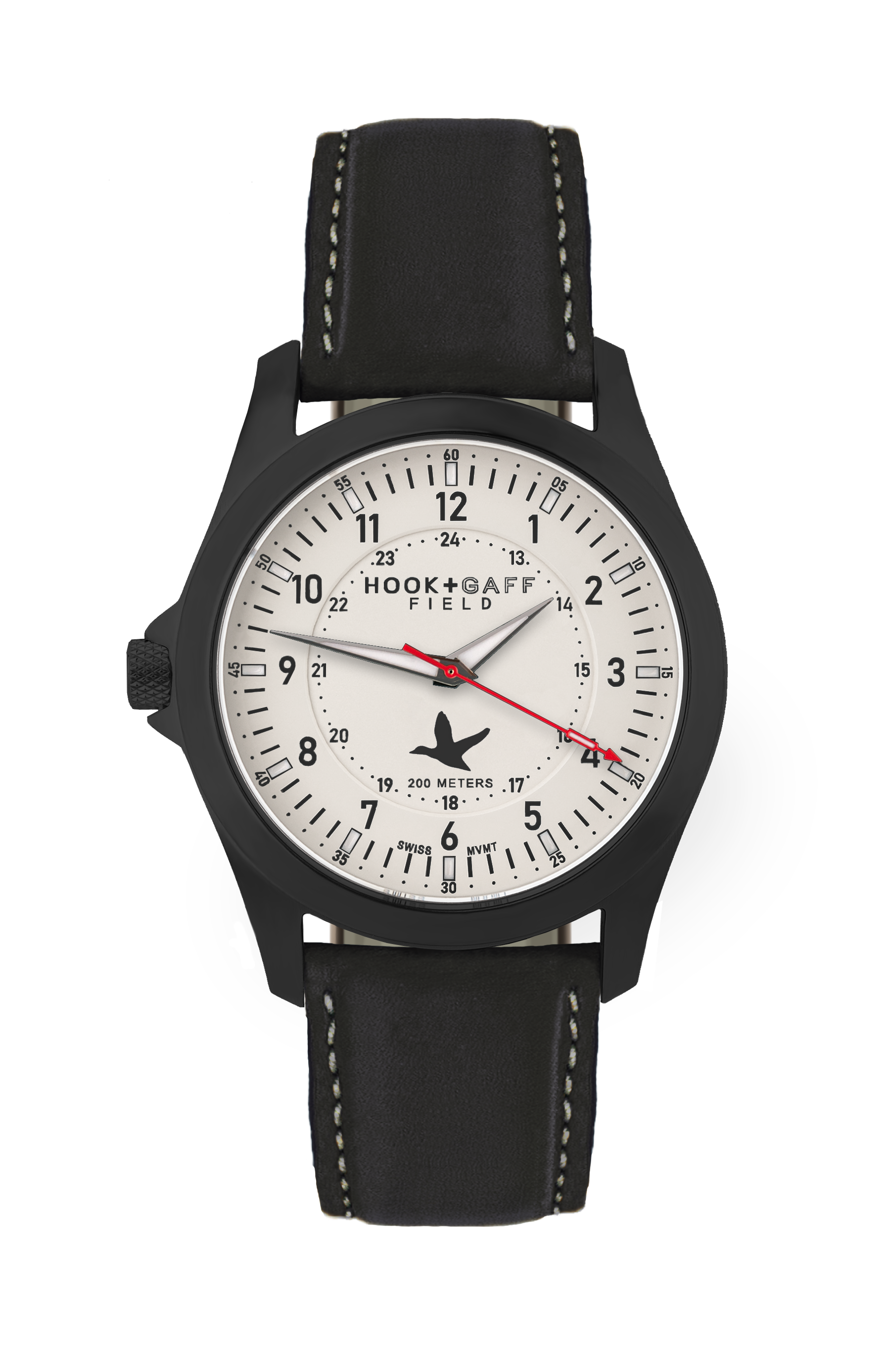 Field Watch Black PVD - White Dial
