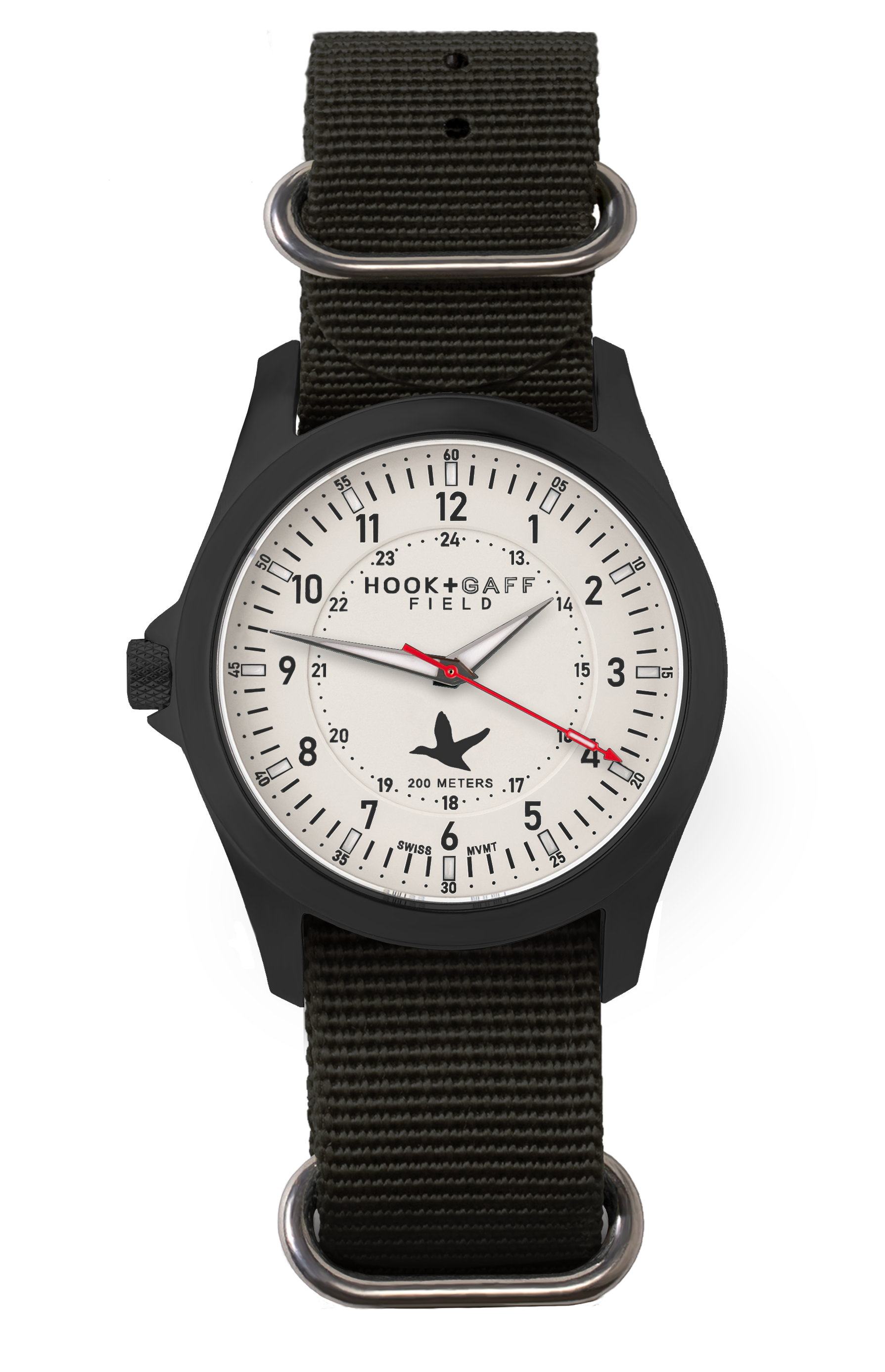 Field Watch Black PVD - White Dial