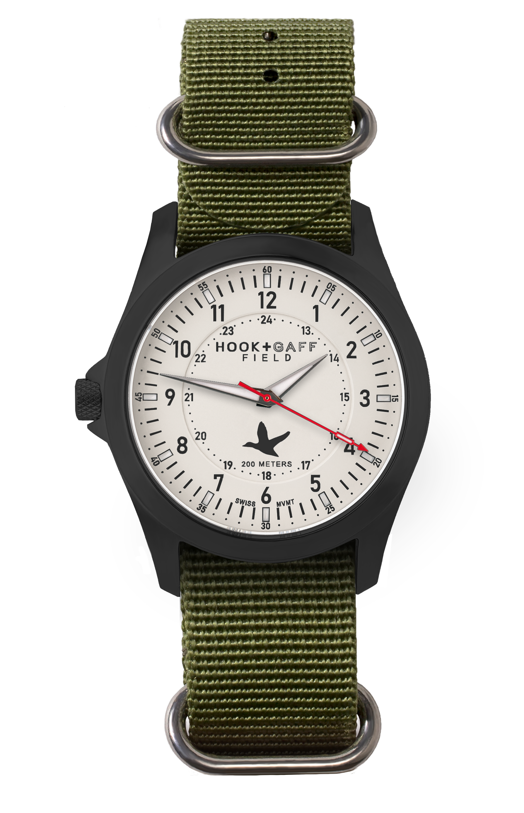 Field Watch Black PVD - White Dial