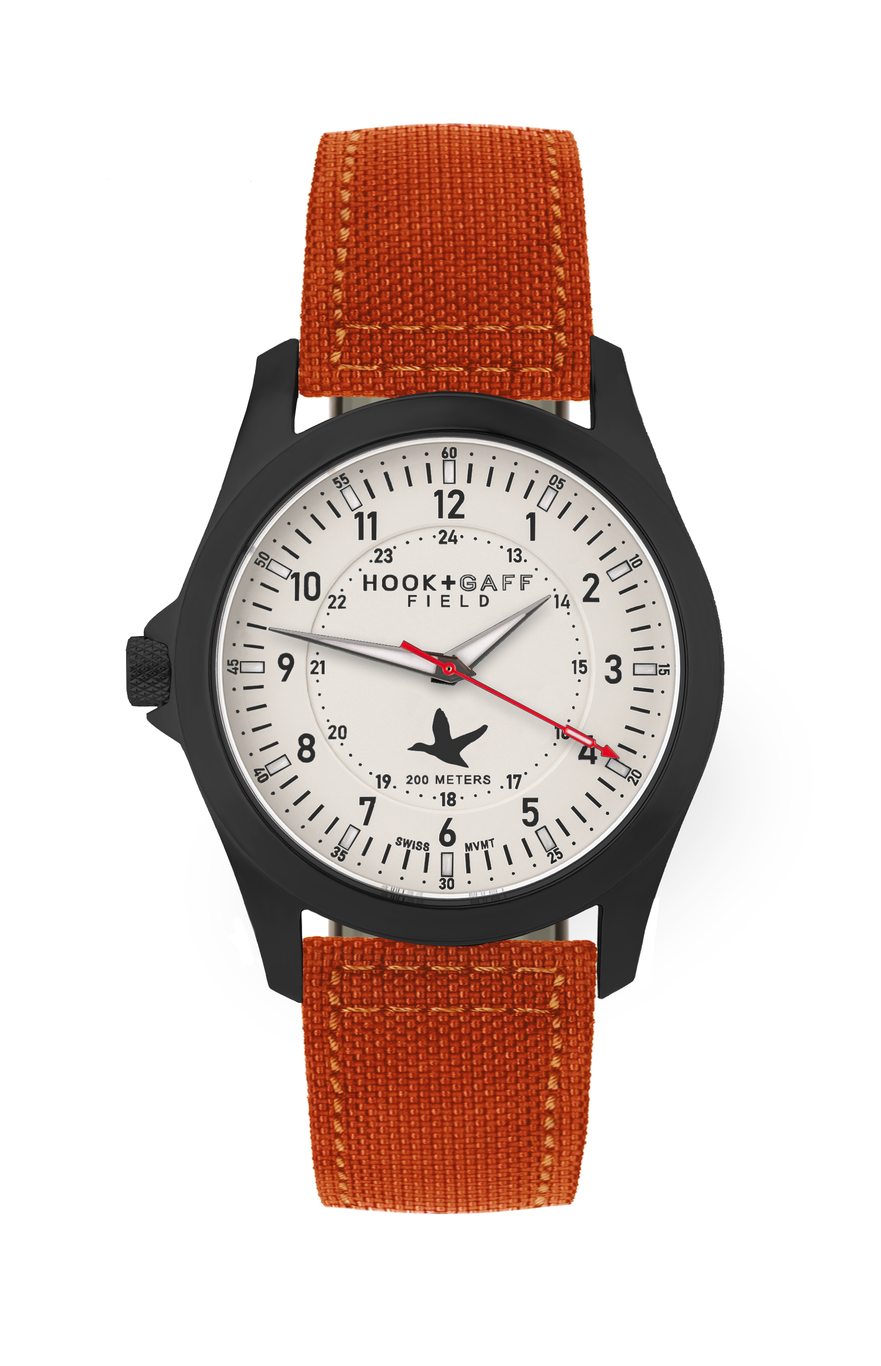 Field Watch Black PVD - White Dial
