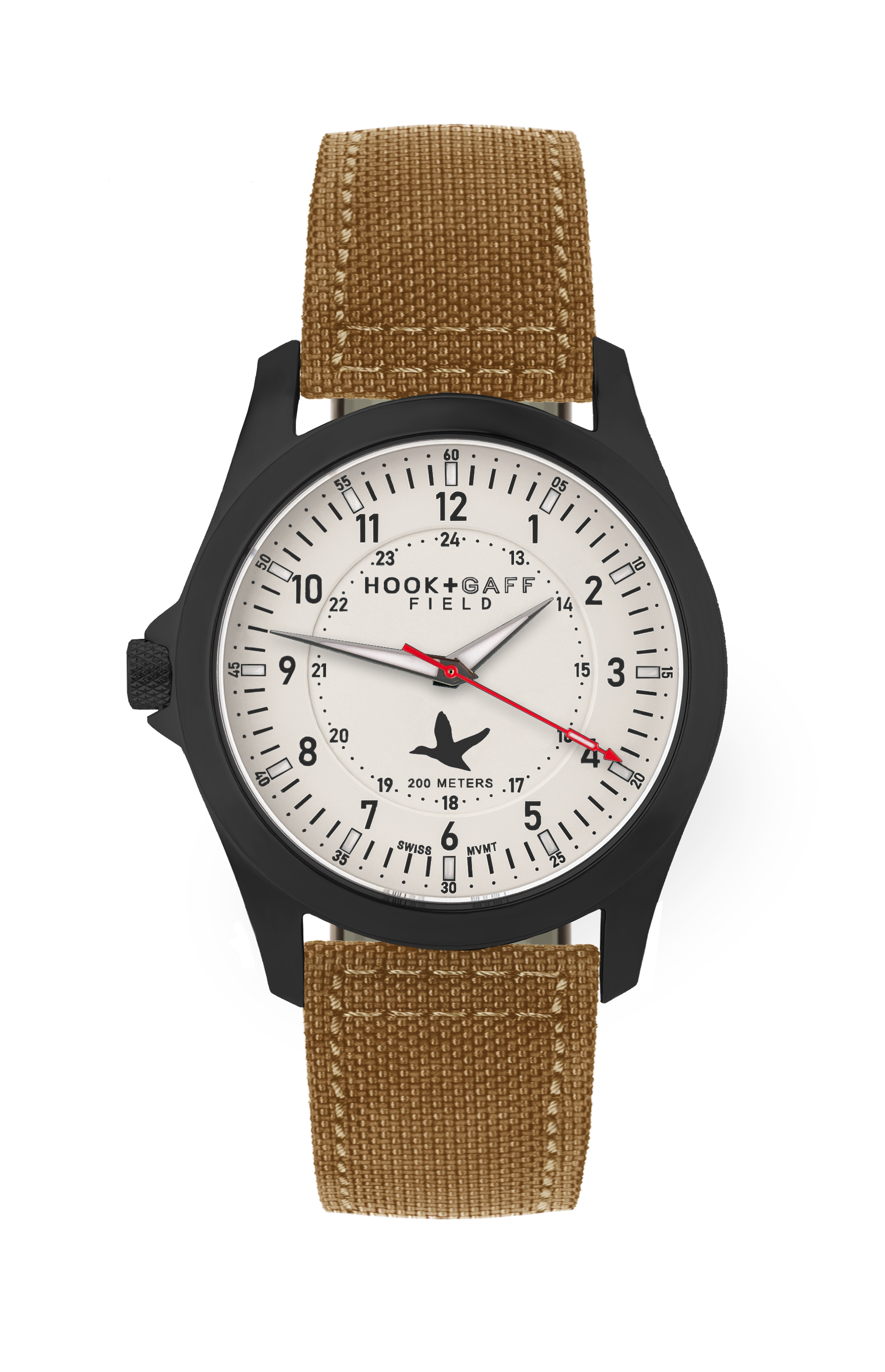 Field Watch Black PVD - White Dial