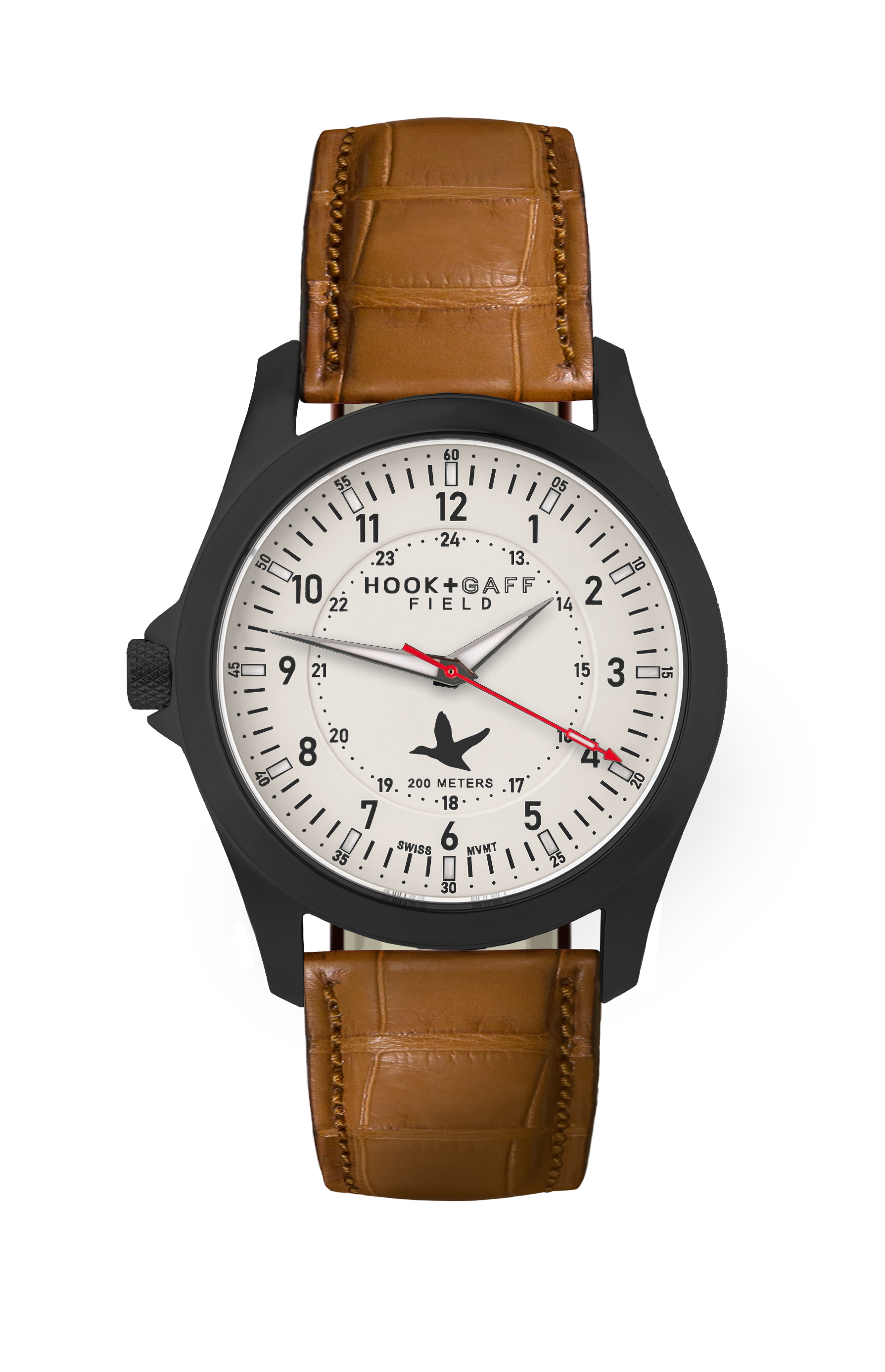 Field Watch Black PVD - White Dial