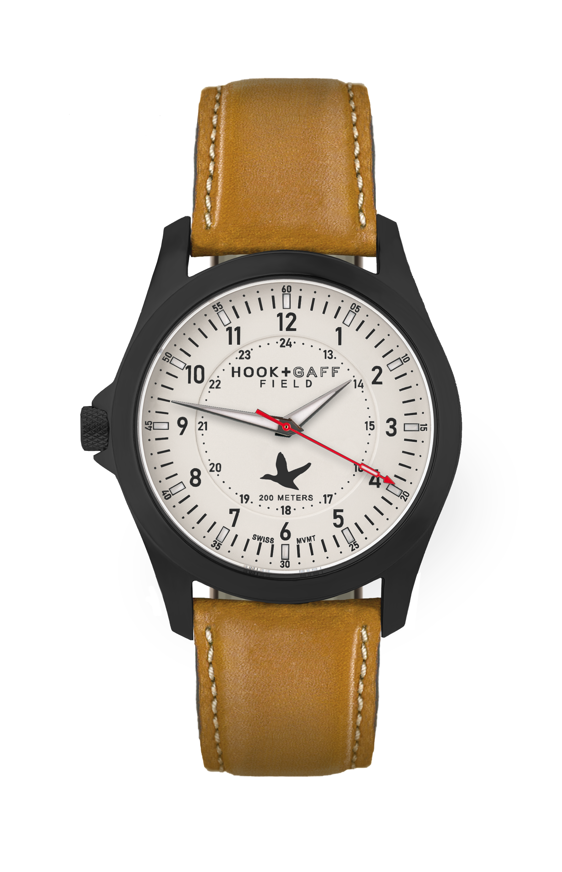 Field Watch Black PVD - White Dial