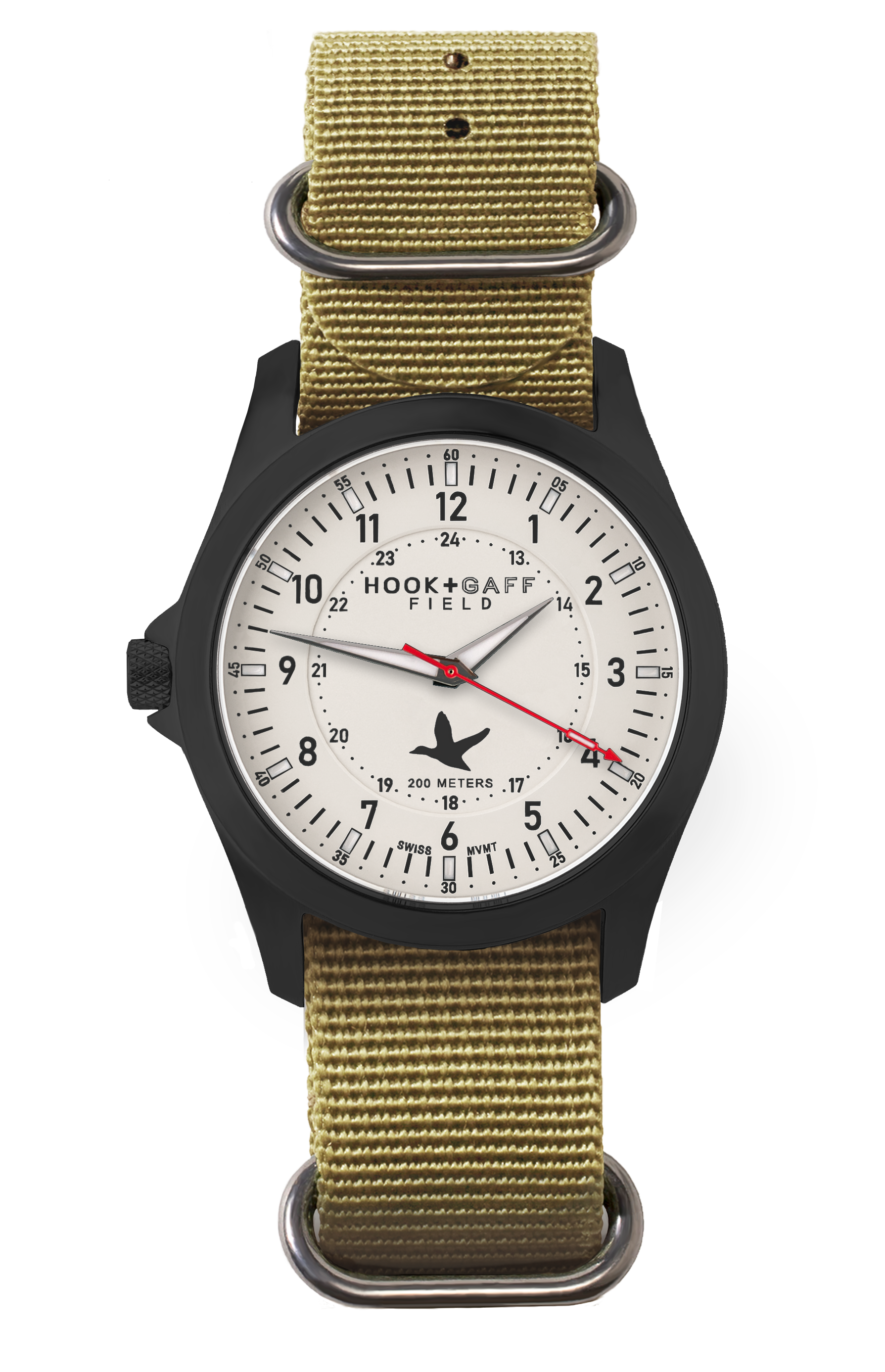 Field Watch Black PVD - White Dial
