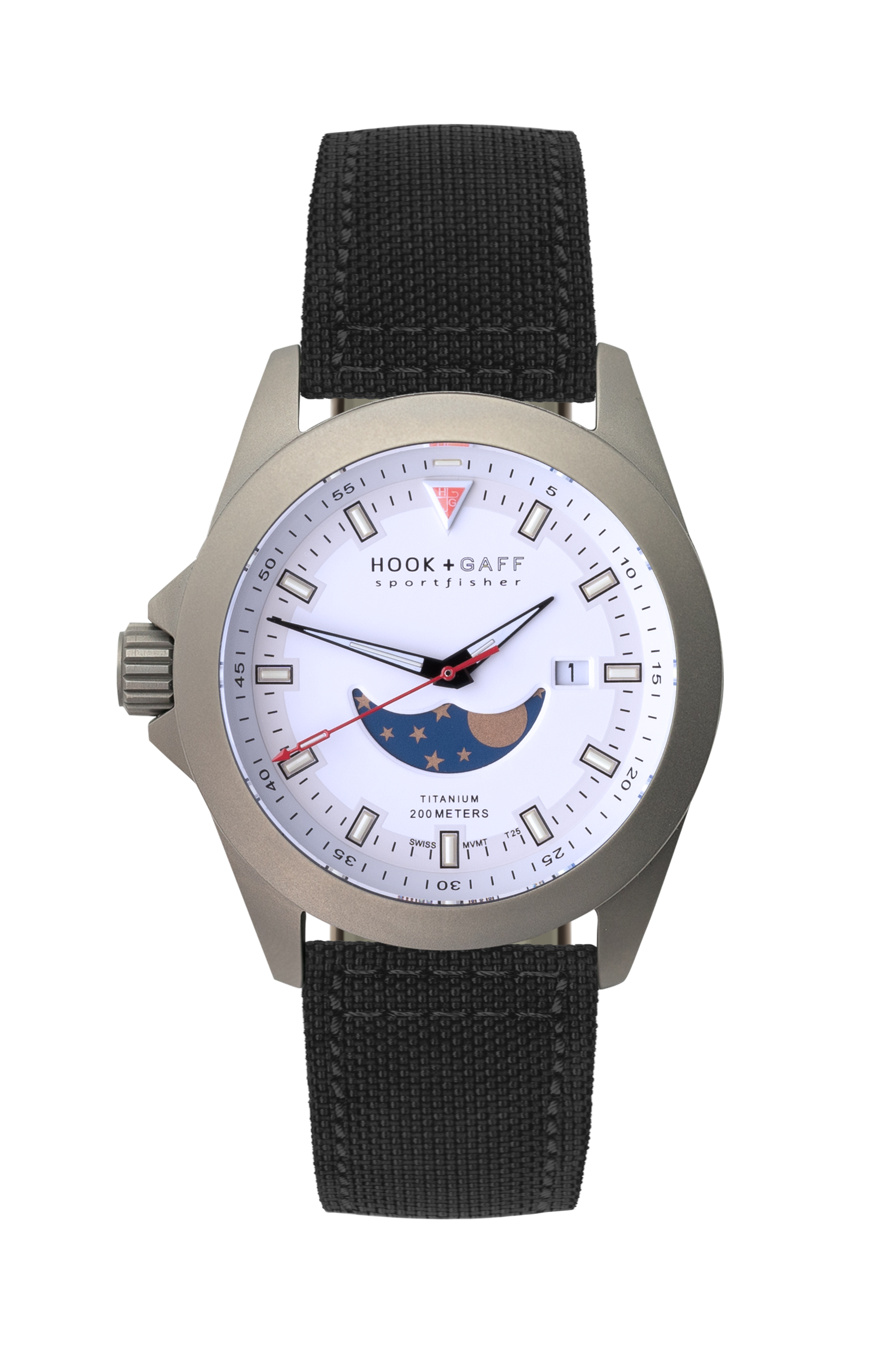 Sportfisher Moonphase - White Dial