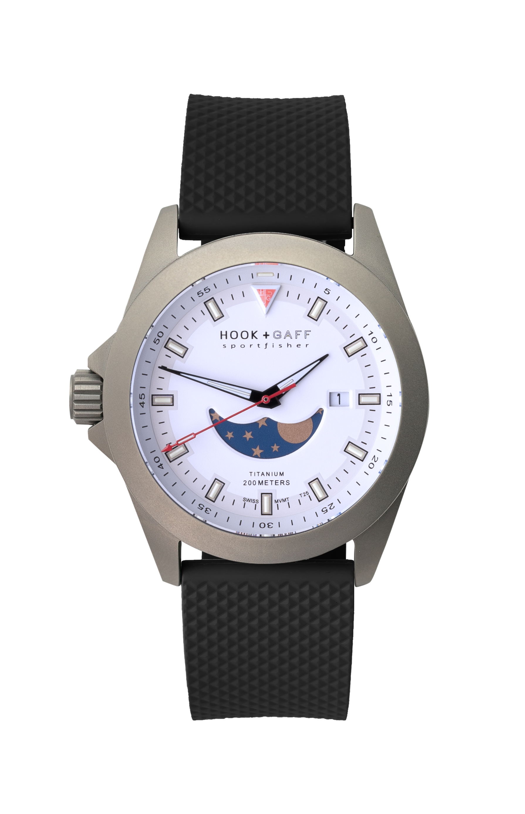 Sportfisher Moonphase - White Dial