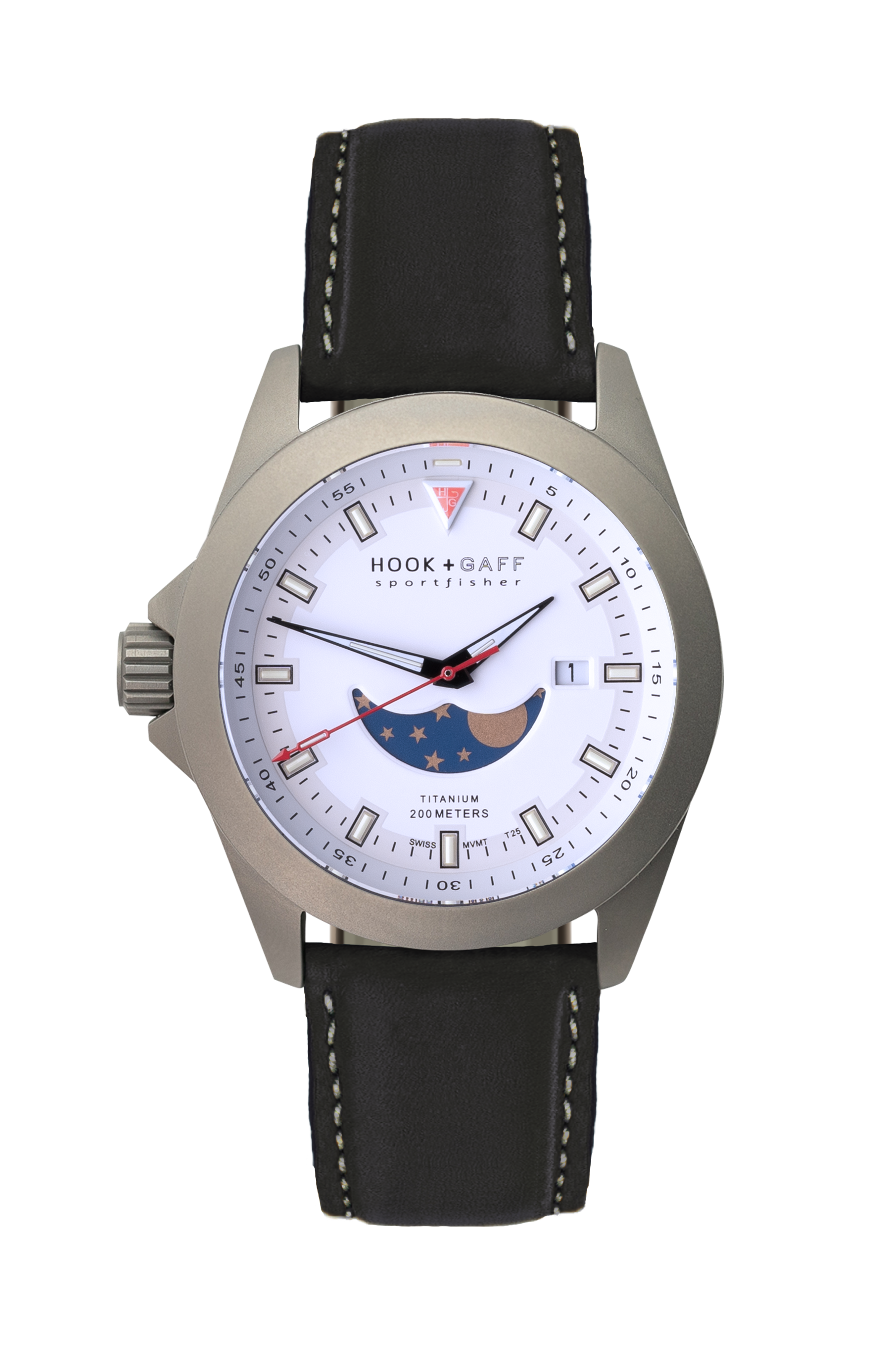 Sportfisher Moonphase - White Dial