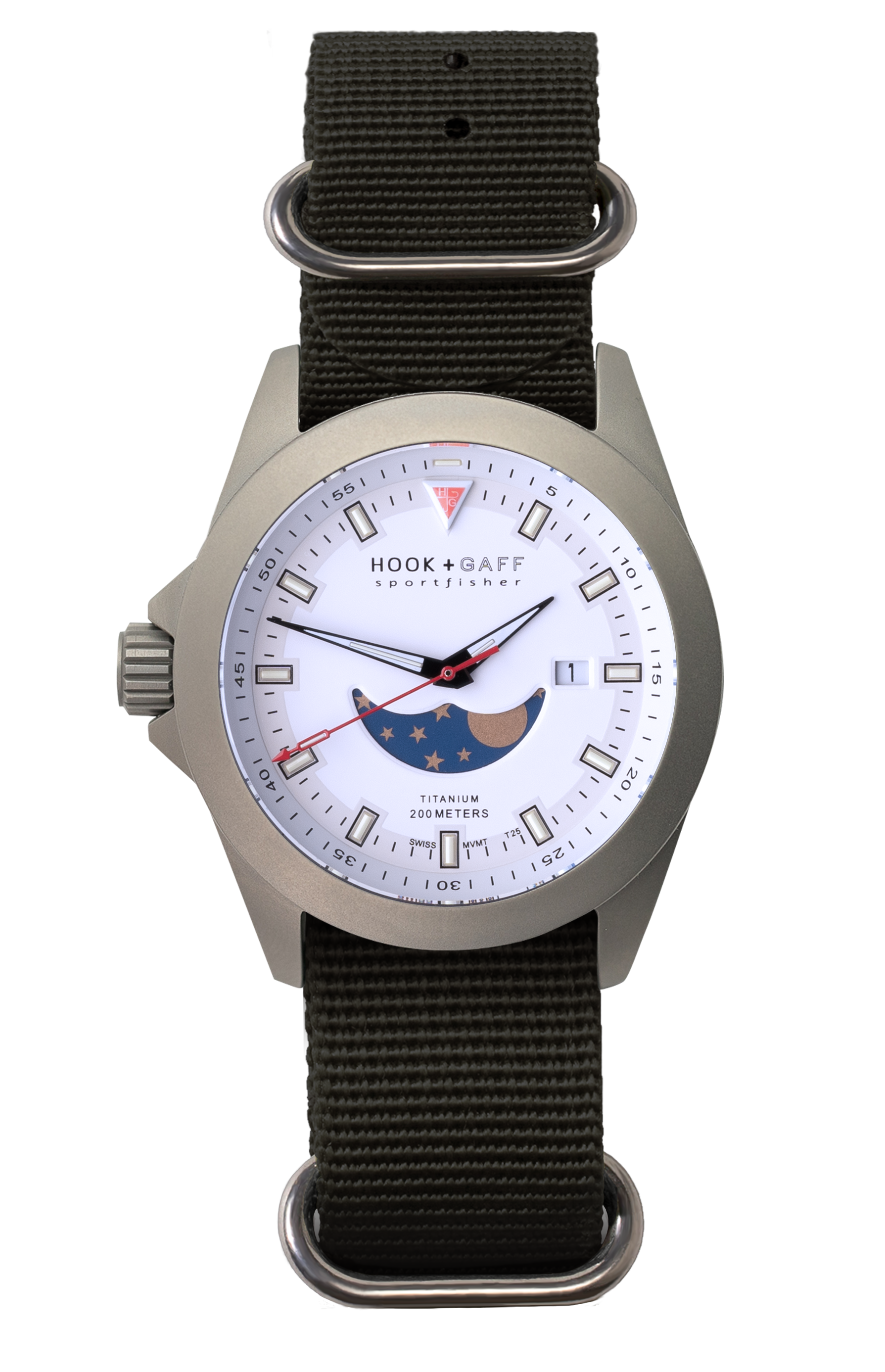 Sportfisher Moonphase - White Dial