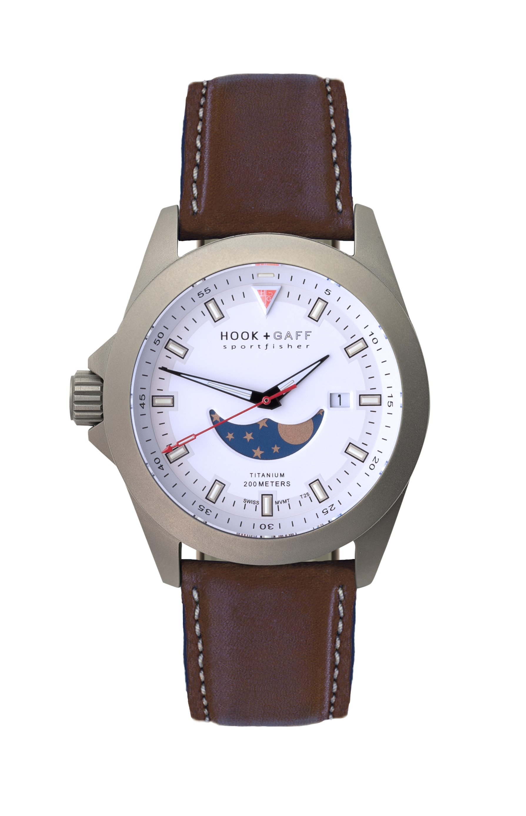 Sportfisher Moonphase - White Dial