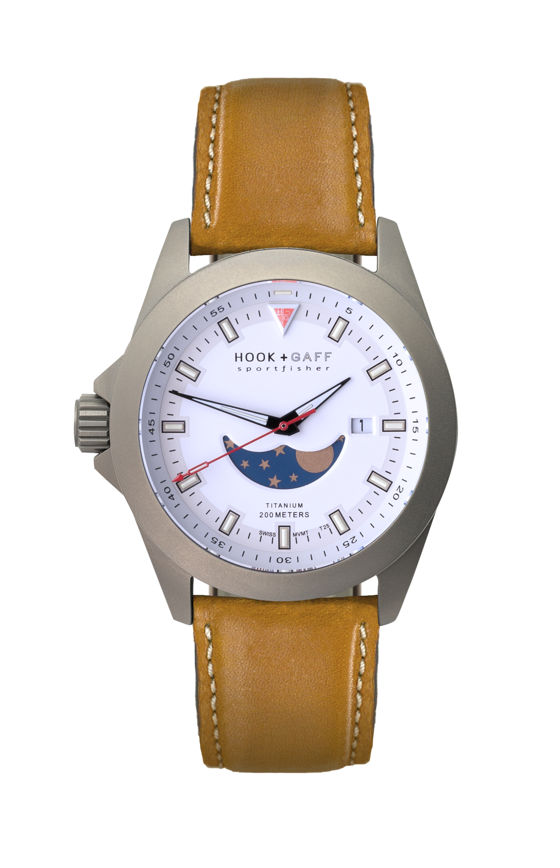 Sportfisher Moonphase - White Dial