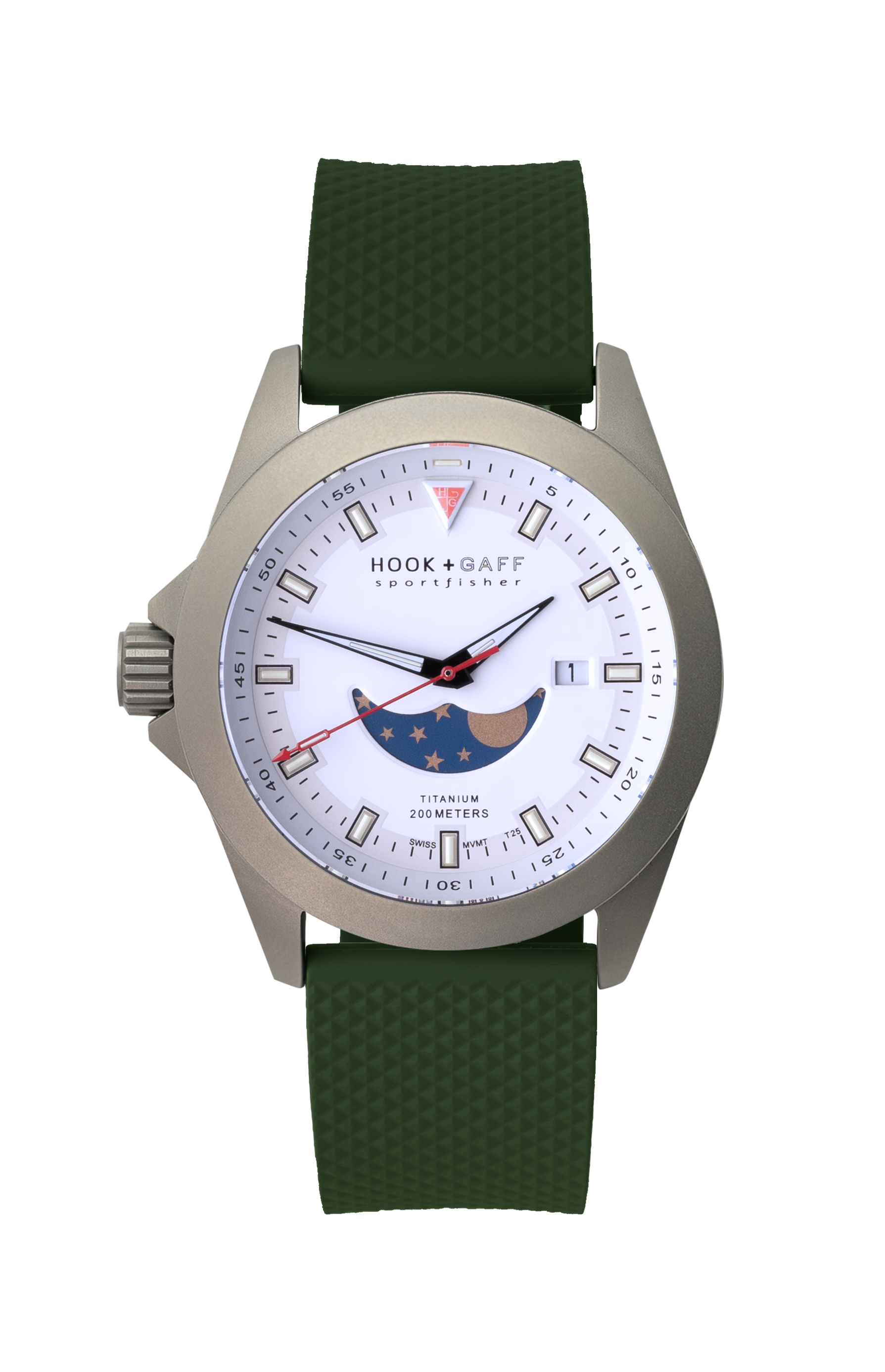 Sportfisher Moonphase - White Dial