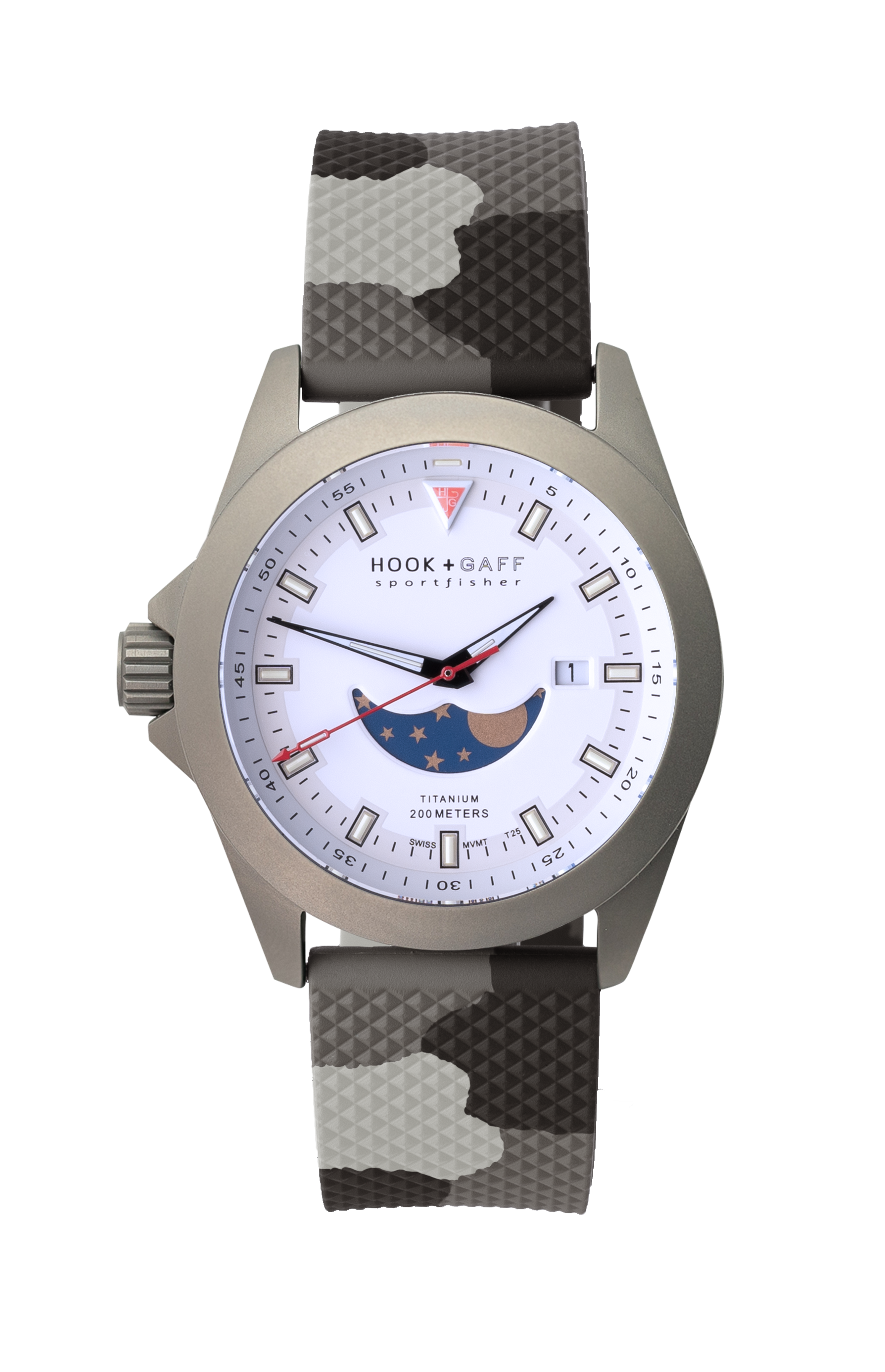 Sportfisher Moonphase - White Dial