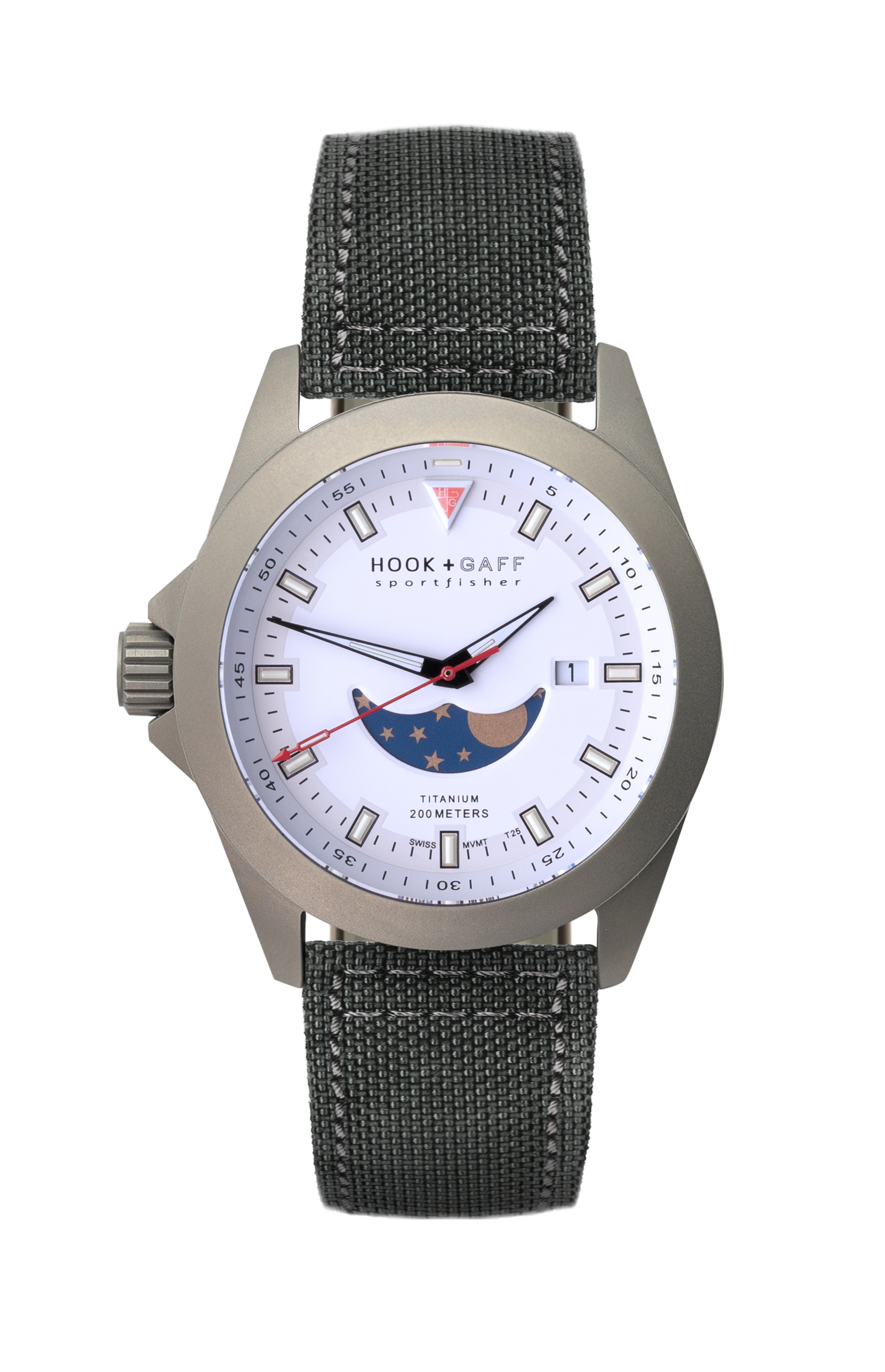 Sportfisher Moonphase - White Dial