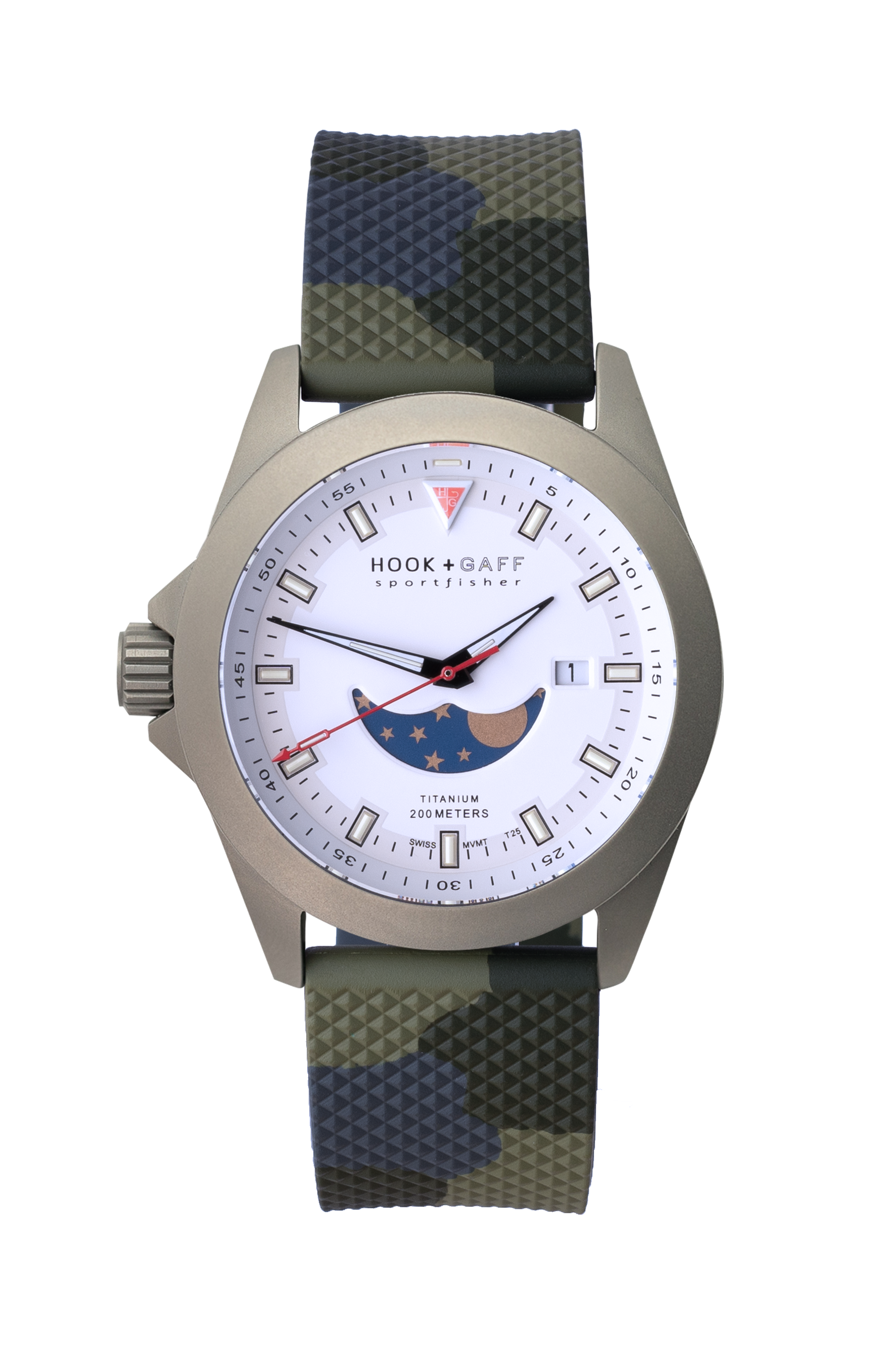 Sportfisher Moonphase - White Dial