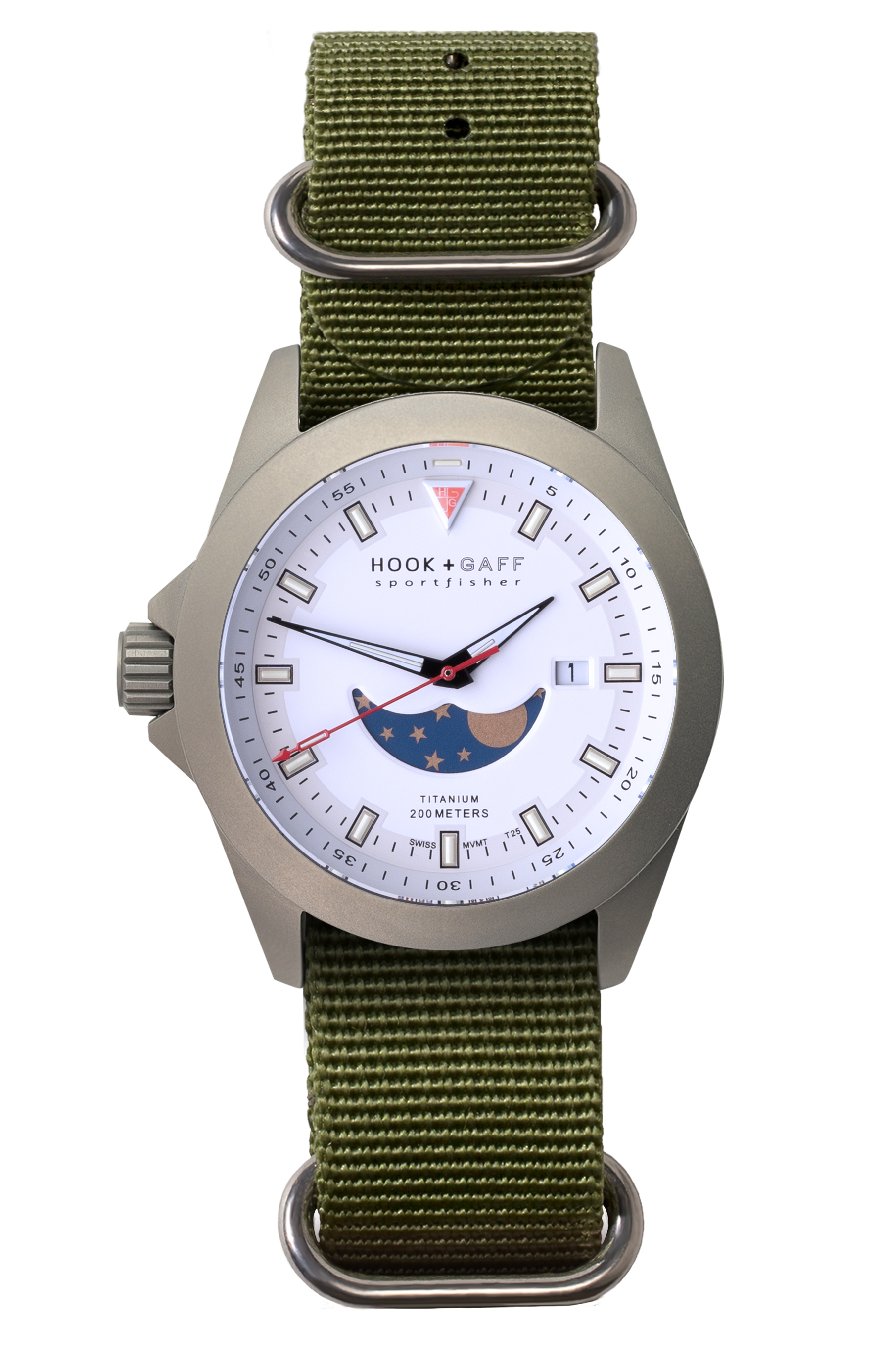 Sportfisher Moonphase - White Dial