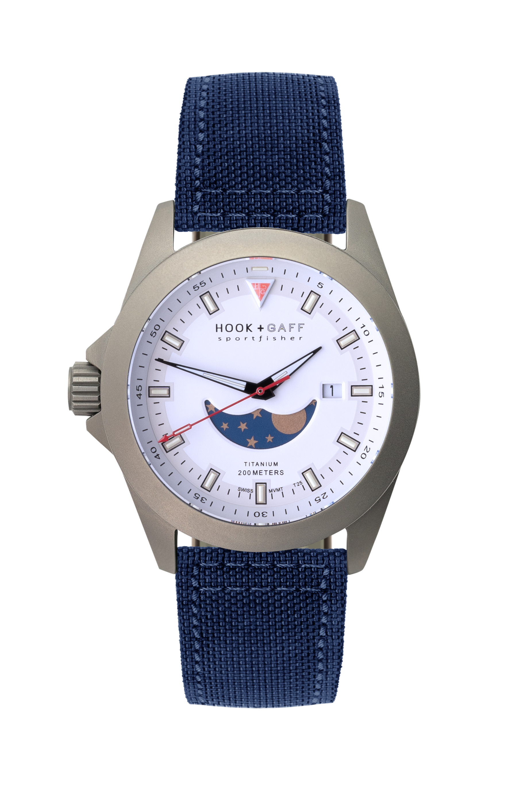 Sportfisher Moonphase - White Dial