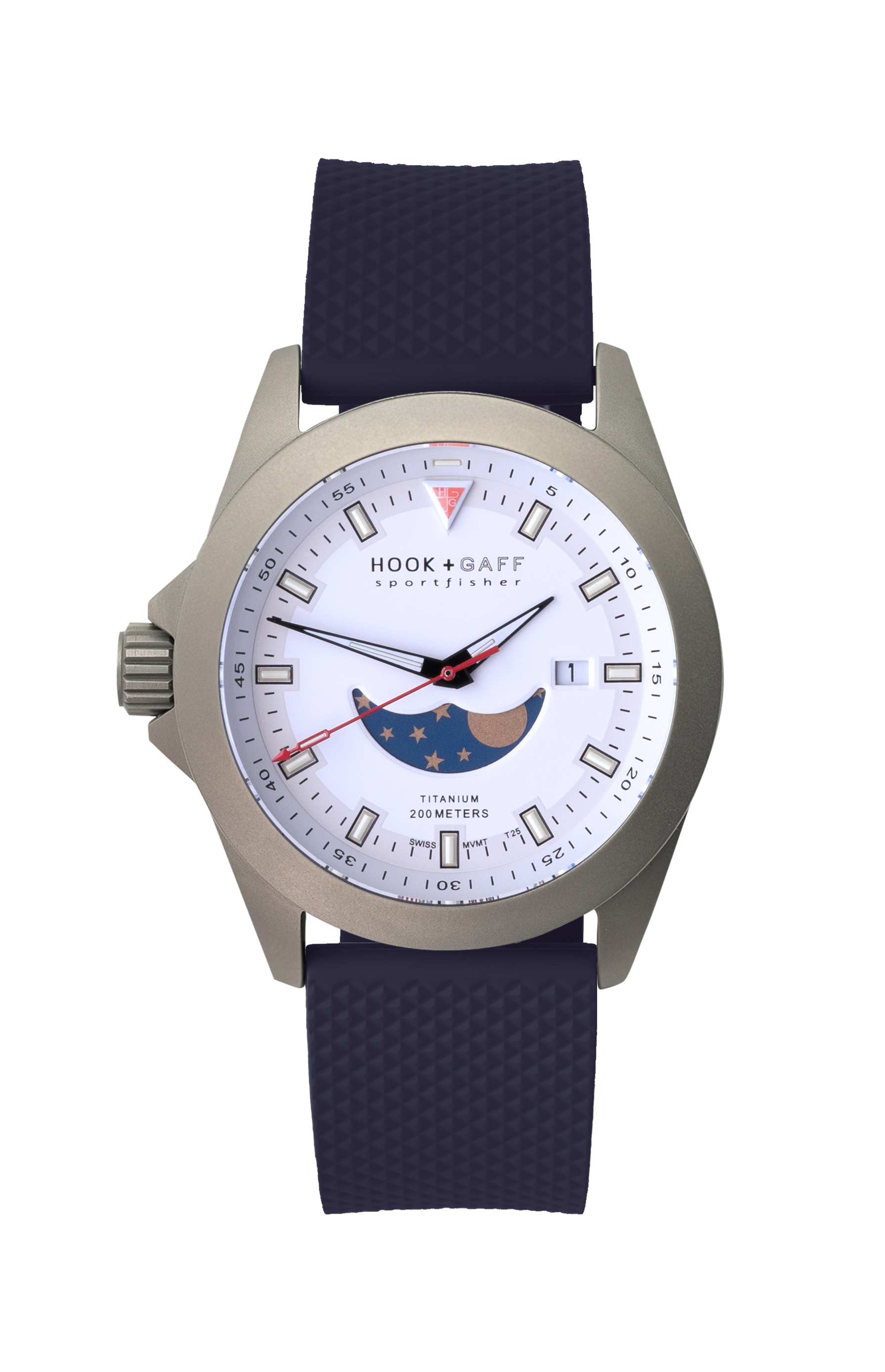 Sportfisher Moonphase - White Dial