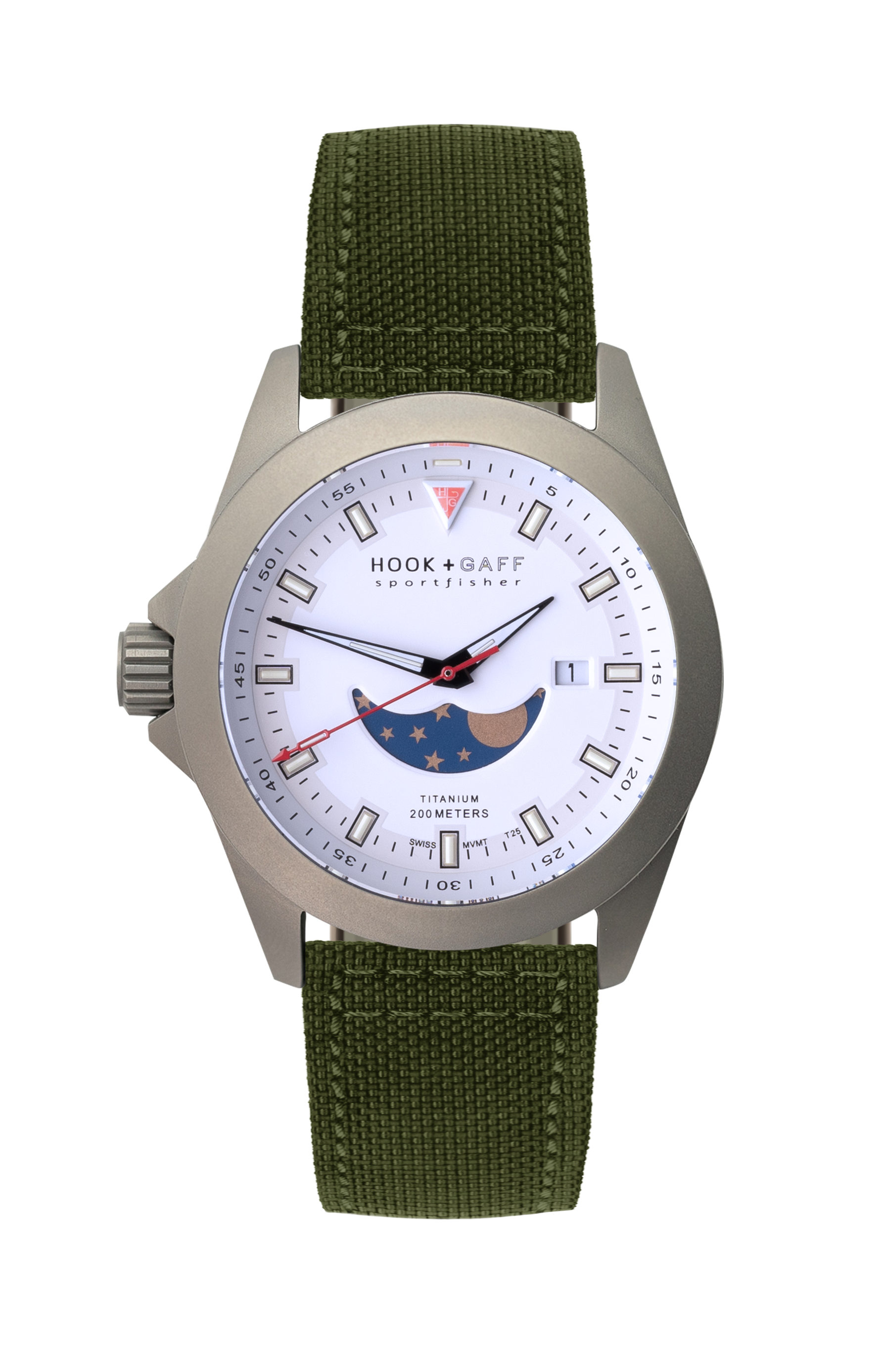 Sportfisher Moonphase - White Dial