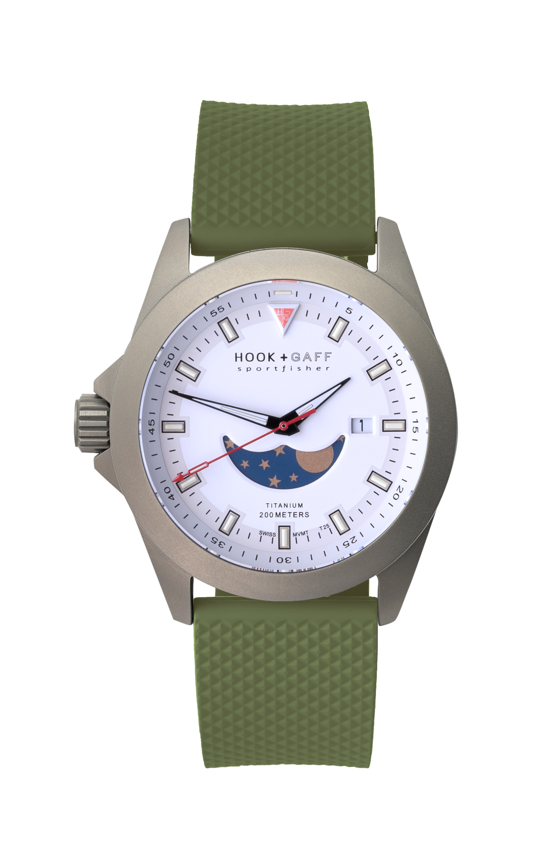 Sportfisher Moonphase - White Dial