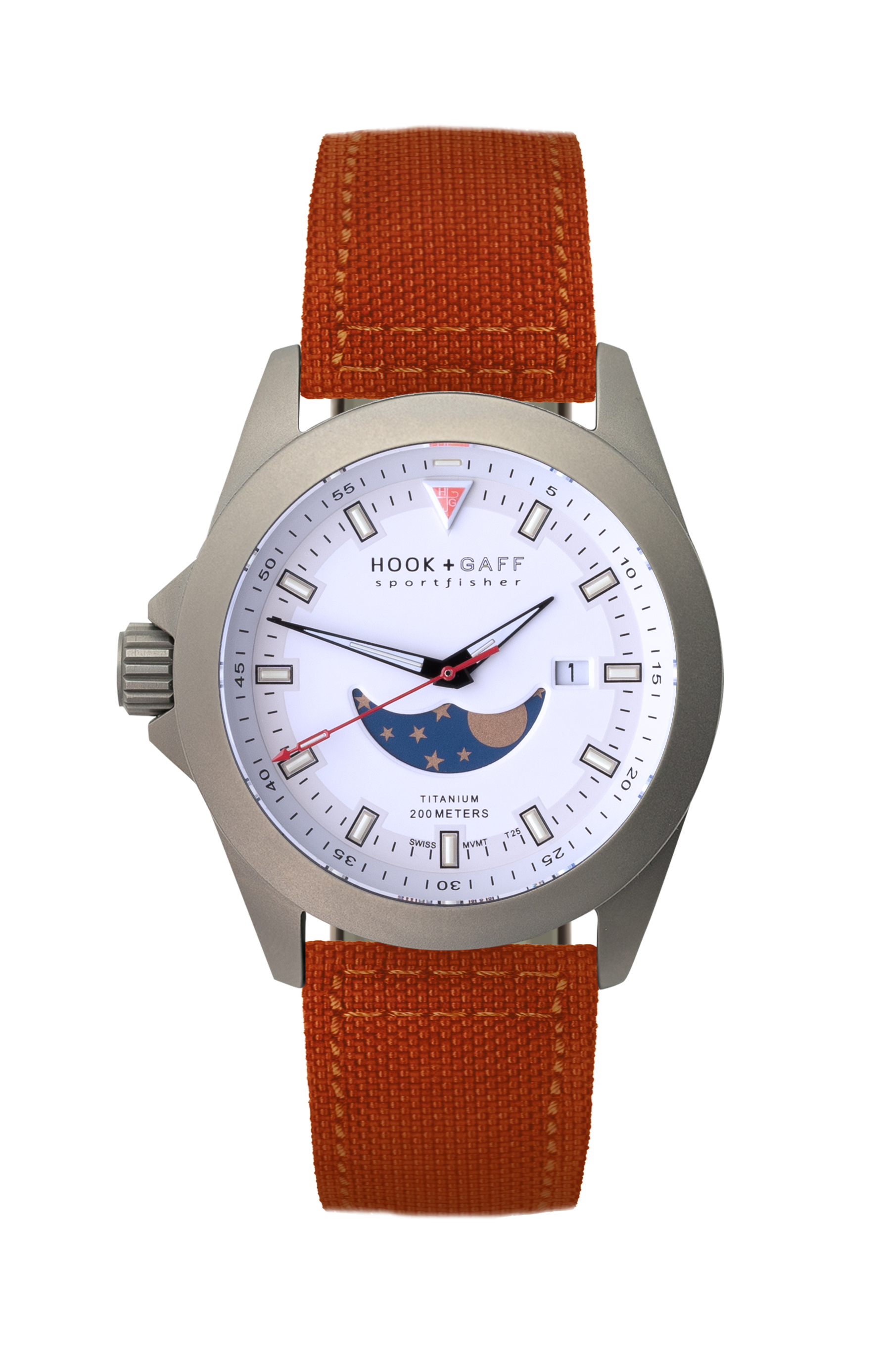 Sportfisher Moonphase - White Dial
