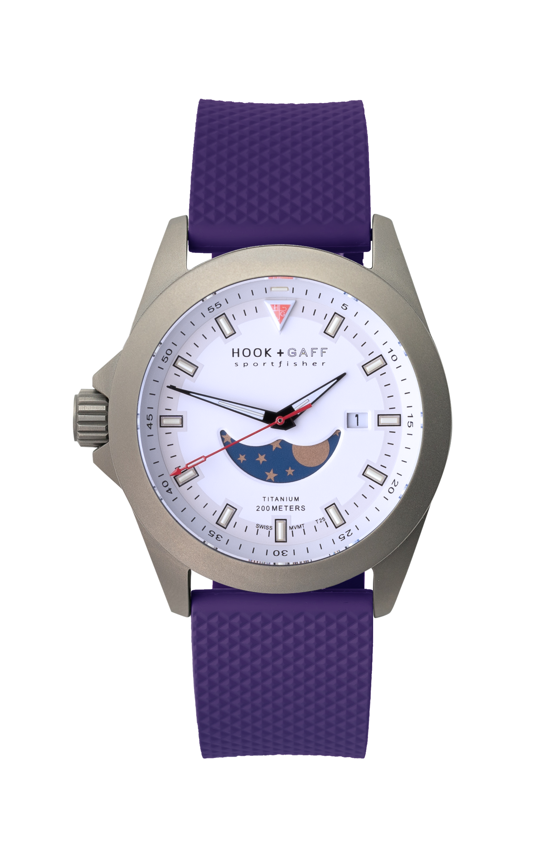 Sportfisher Moonphase - White Dial