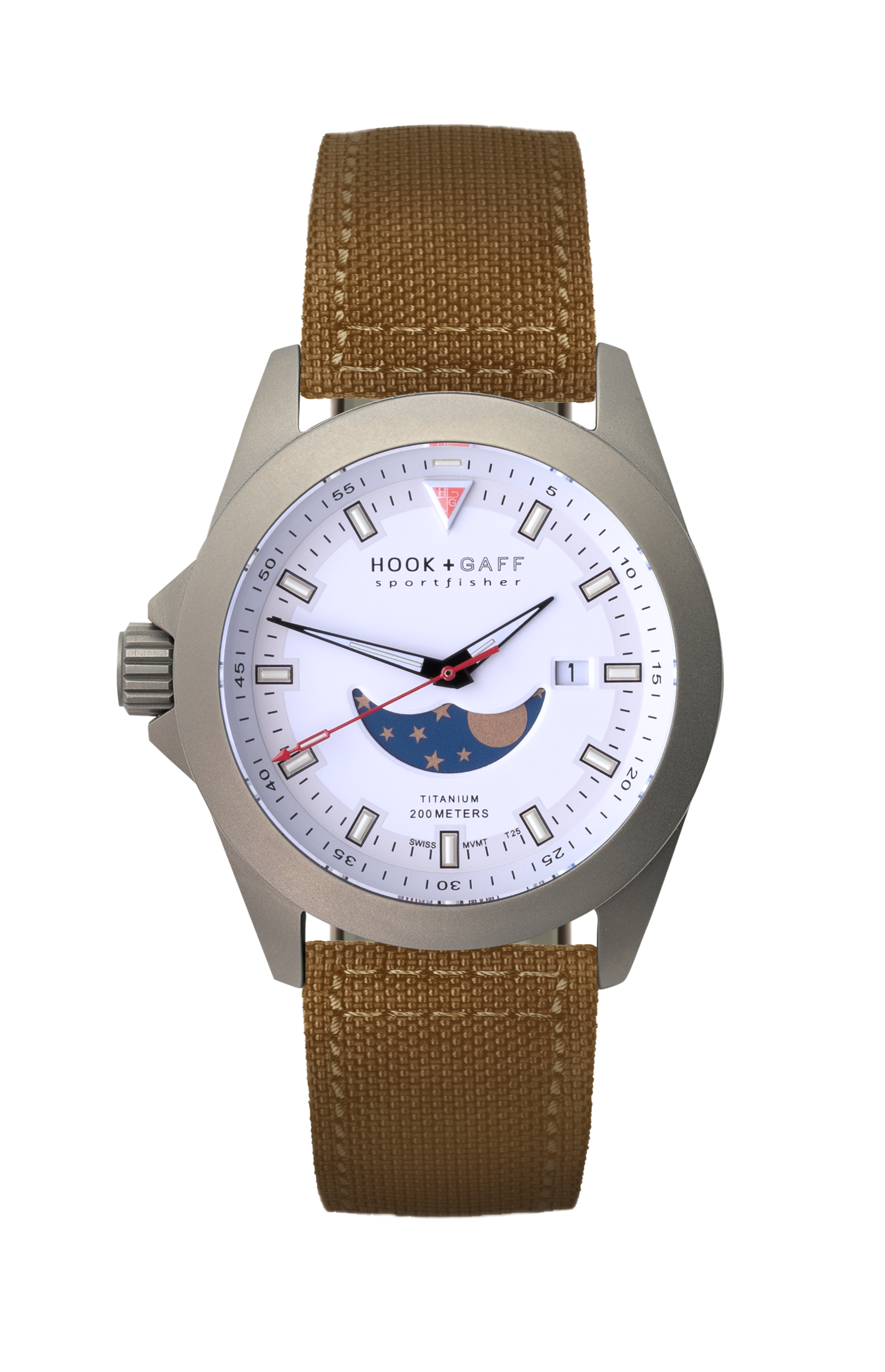 Sportfisher Moonphase - White Dial