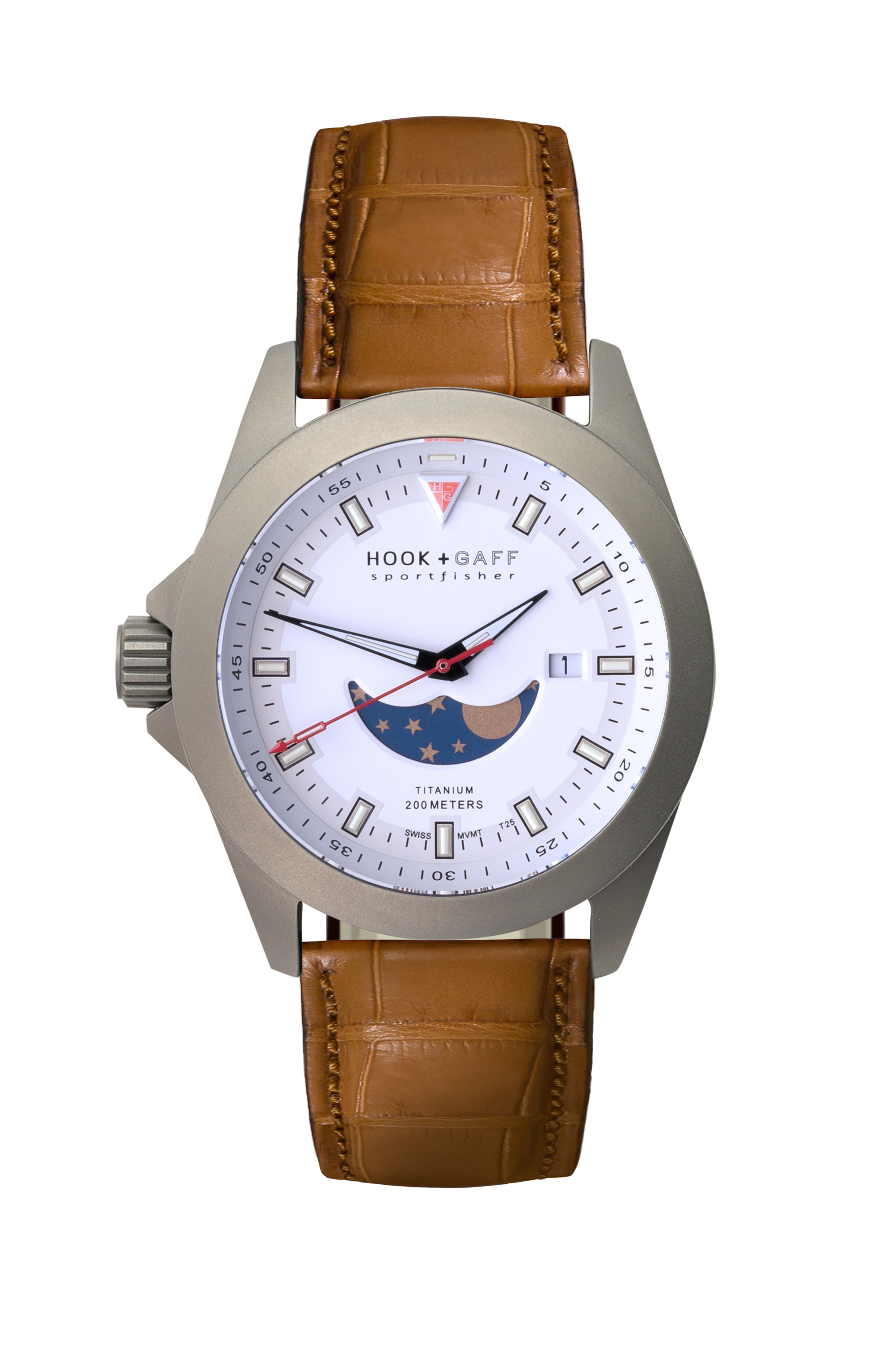 Sportfisher Moonphase - White Dial