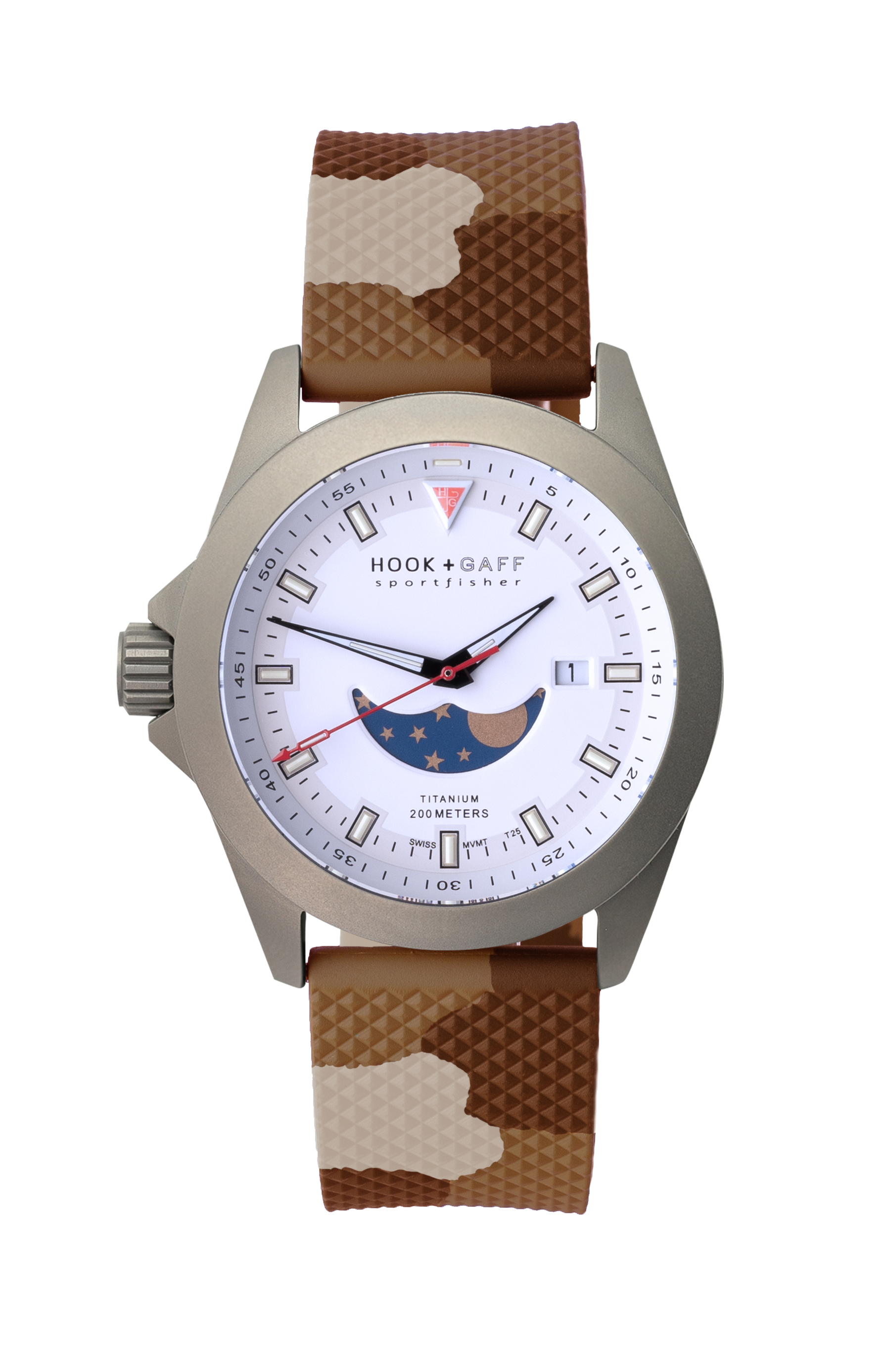 Sportfisher Moonphase - White Dial