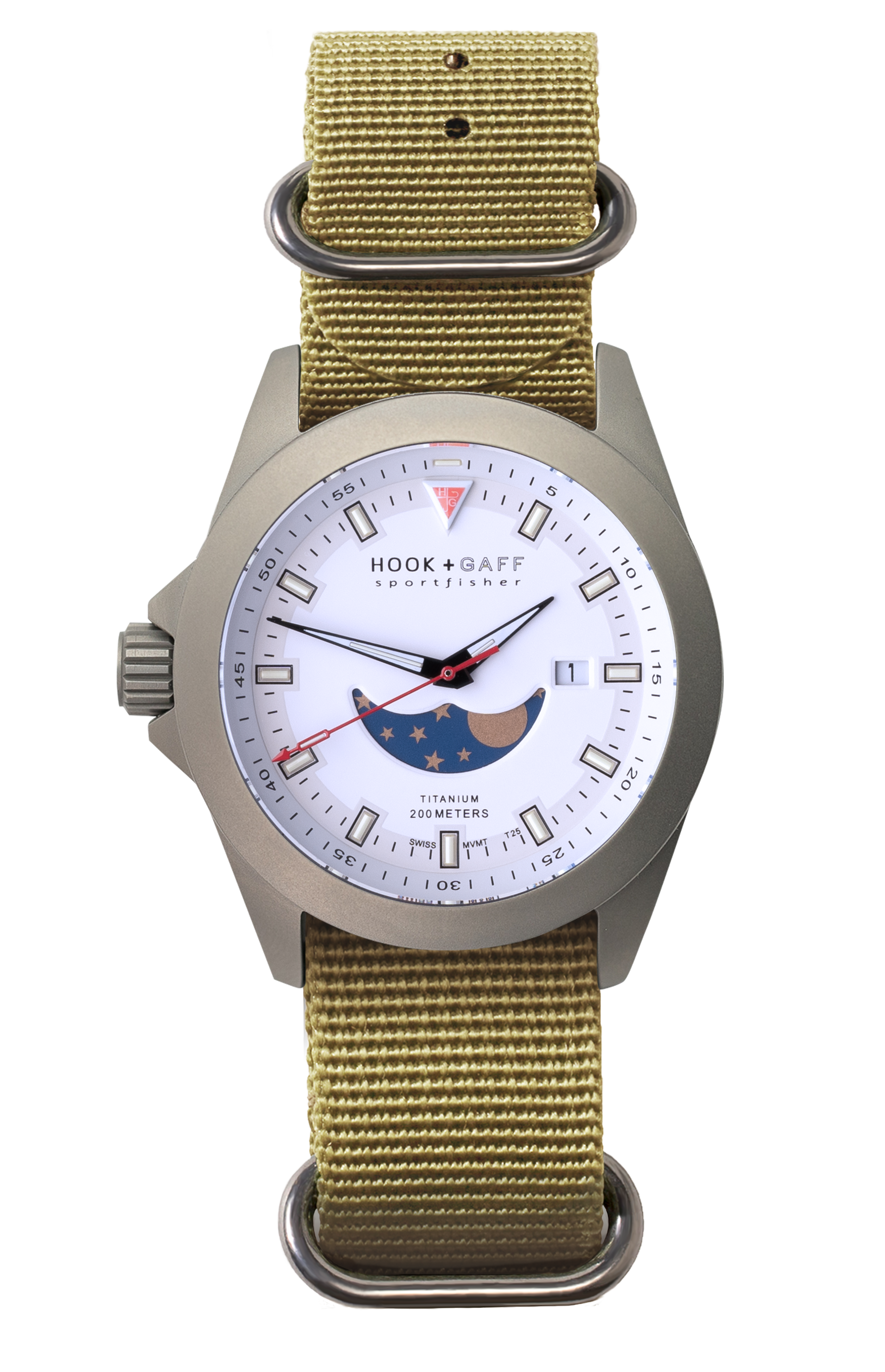 Sportfisher Moonphase - White Dial