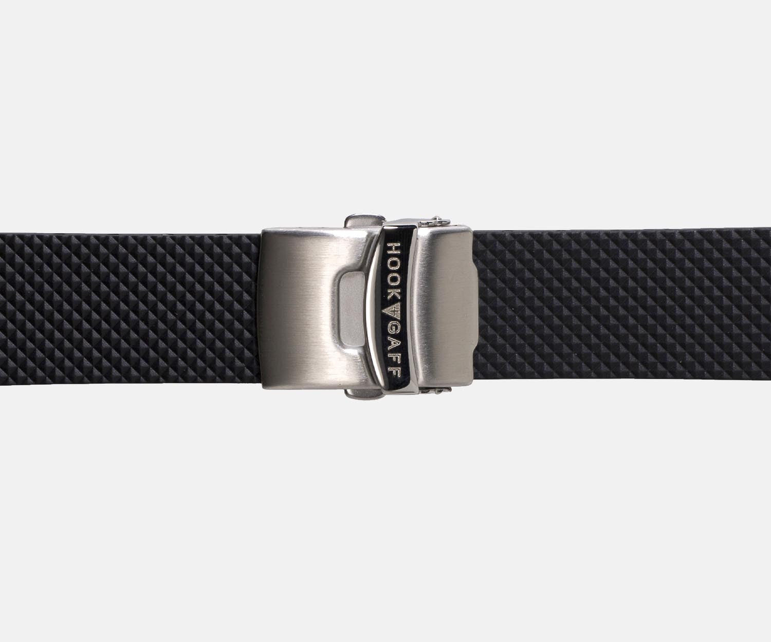 22mm Rubber Dive Watch Strap - Black