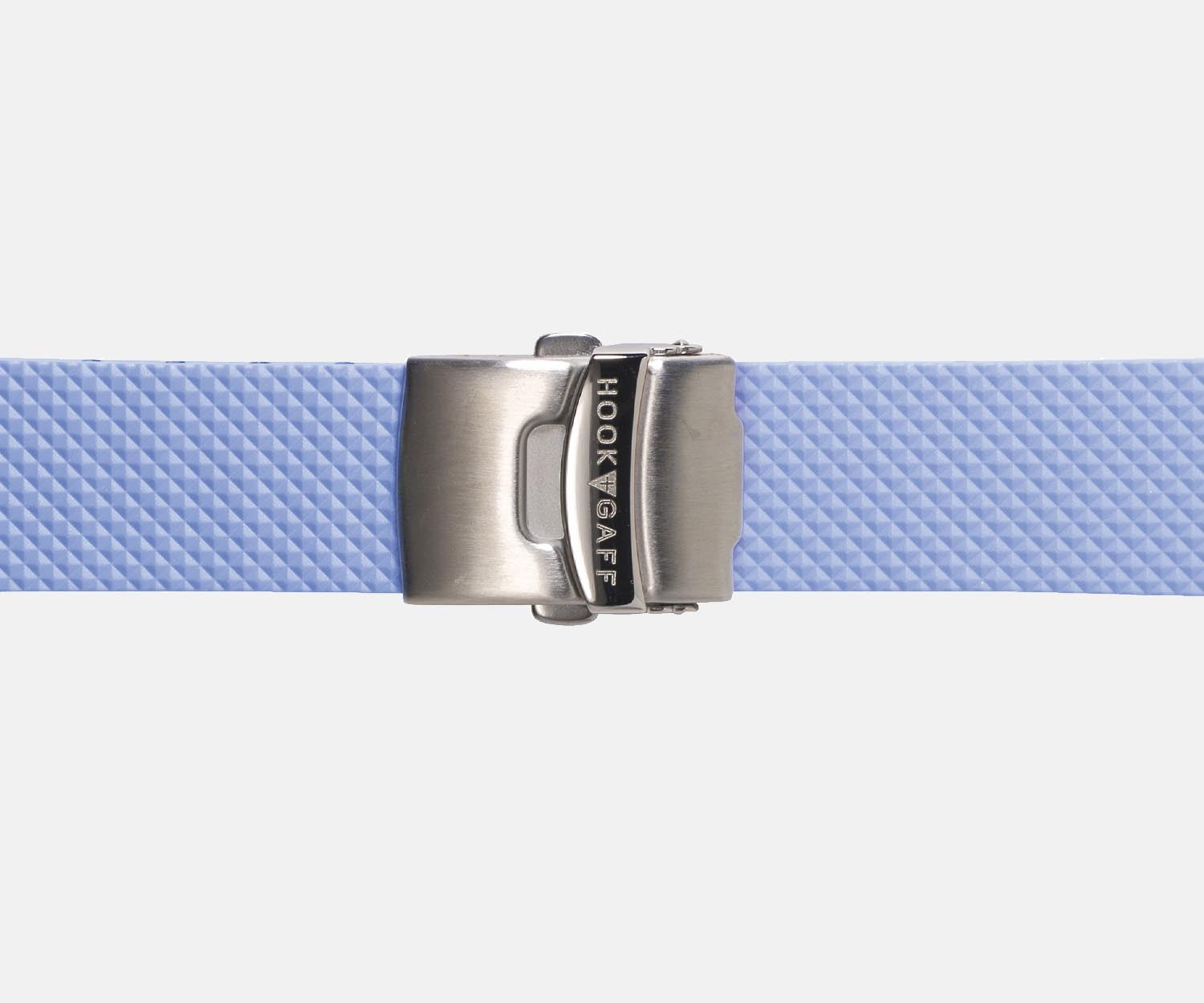 22mm Rubber Dive Watch Strap - Carolina Blue