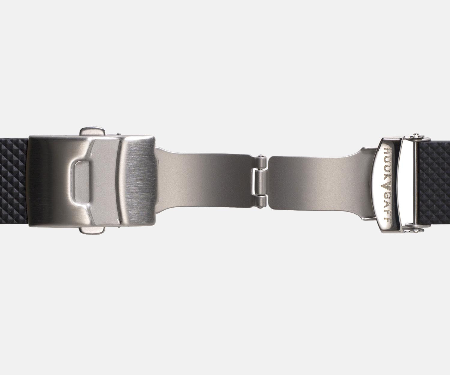 22mm Rubber Dive Watch Strap - Clasp