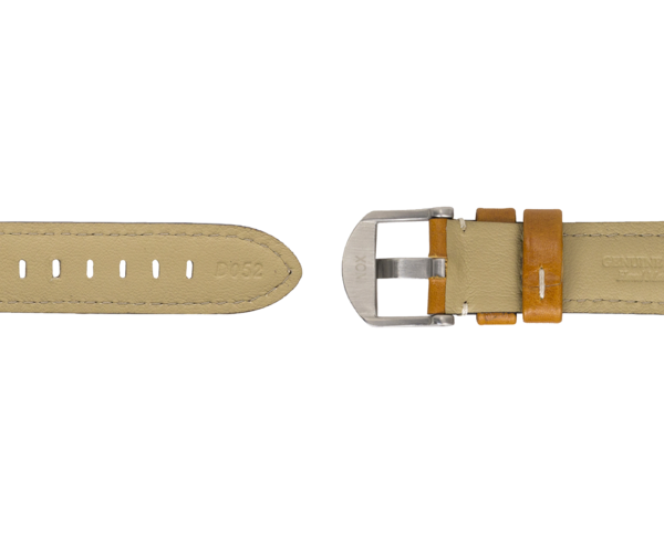 Sportfisher 3 Hand-Stitched Leather Strap - Tan