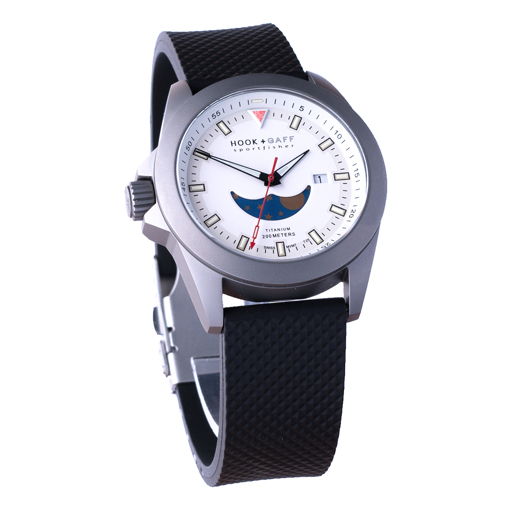 Sportfisher Moonphase - White Dial